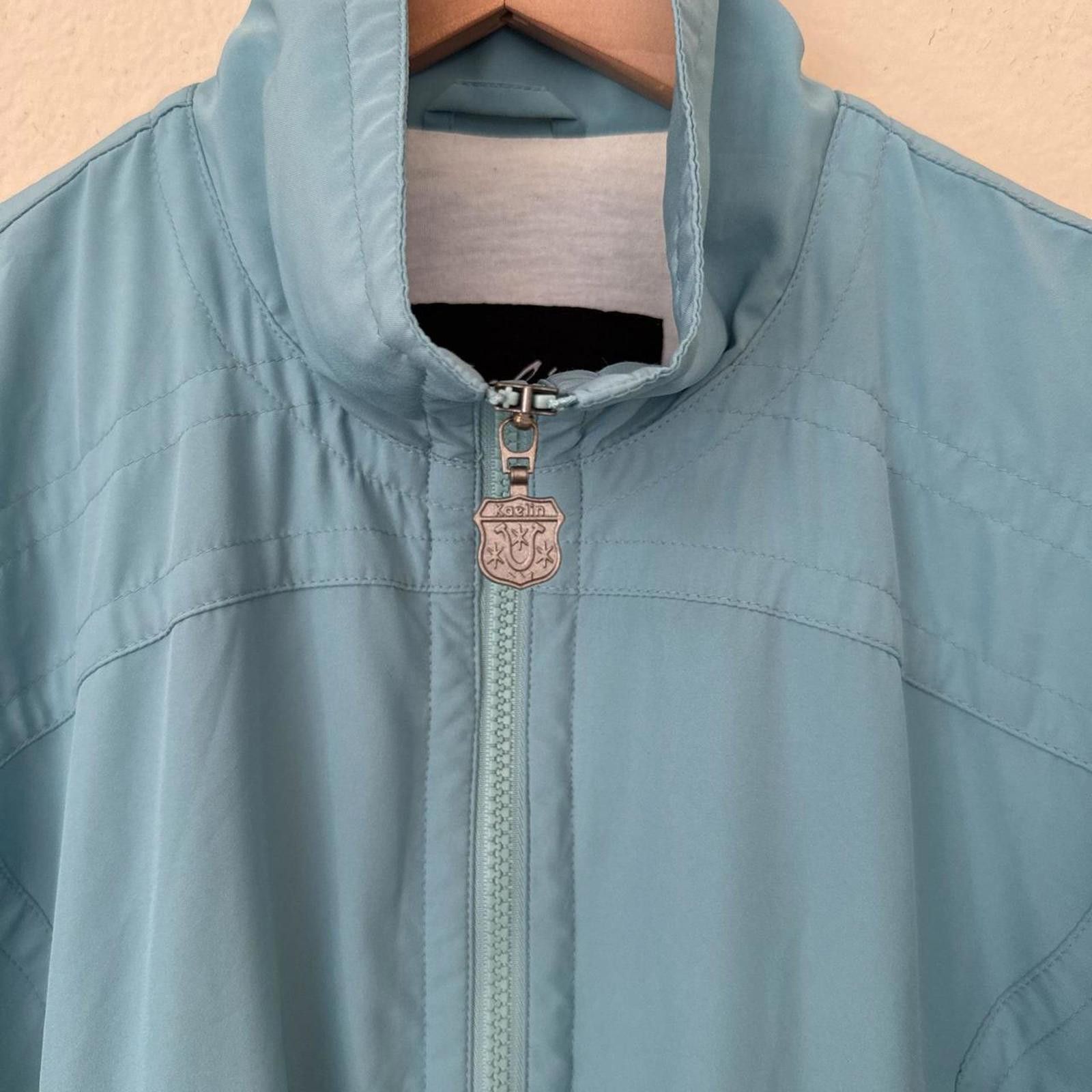Other Kaelin Full-Zip Jacket Women's Blue Vintage Windbreaker Size ONE SIZE - 2 Thumbnail