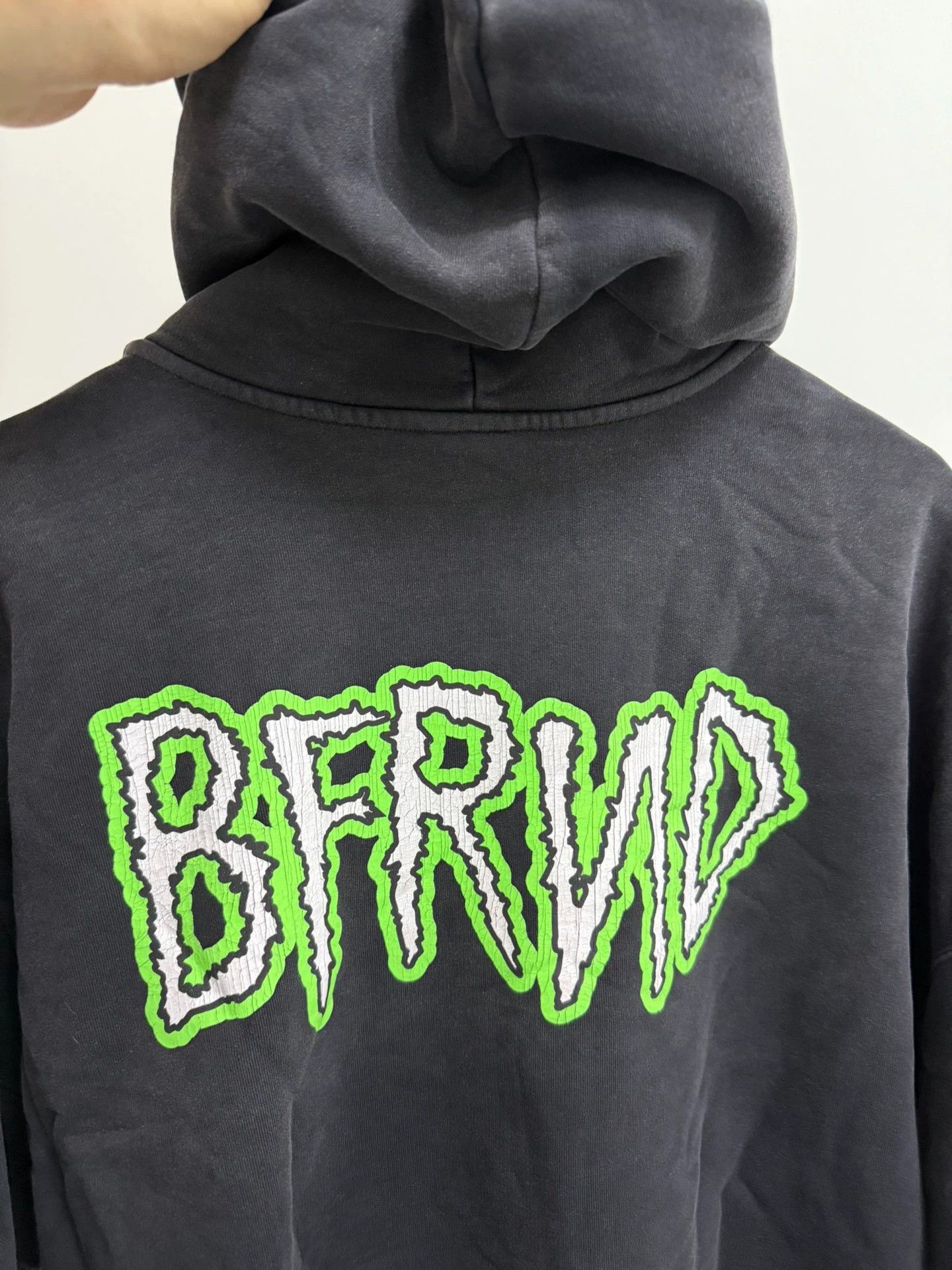 Balenciaga Balenciaga x BFRND 24ss Forbidden Distressed OS Hoodie Size US S / EU 44-46 / 1 - 4 Thumbnail