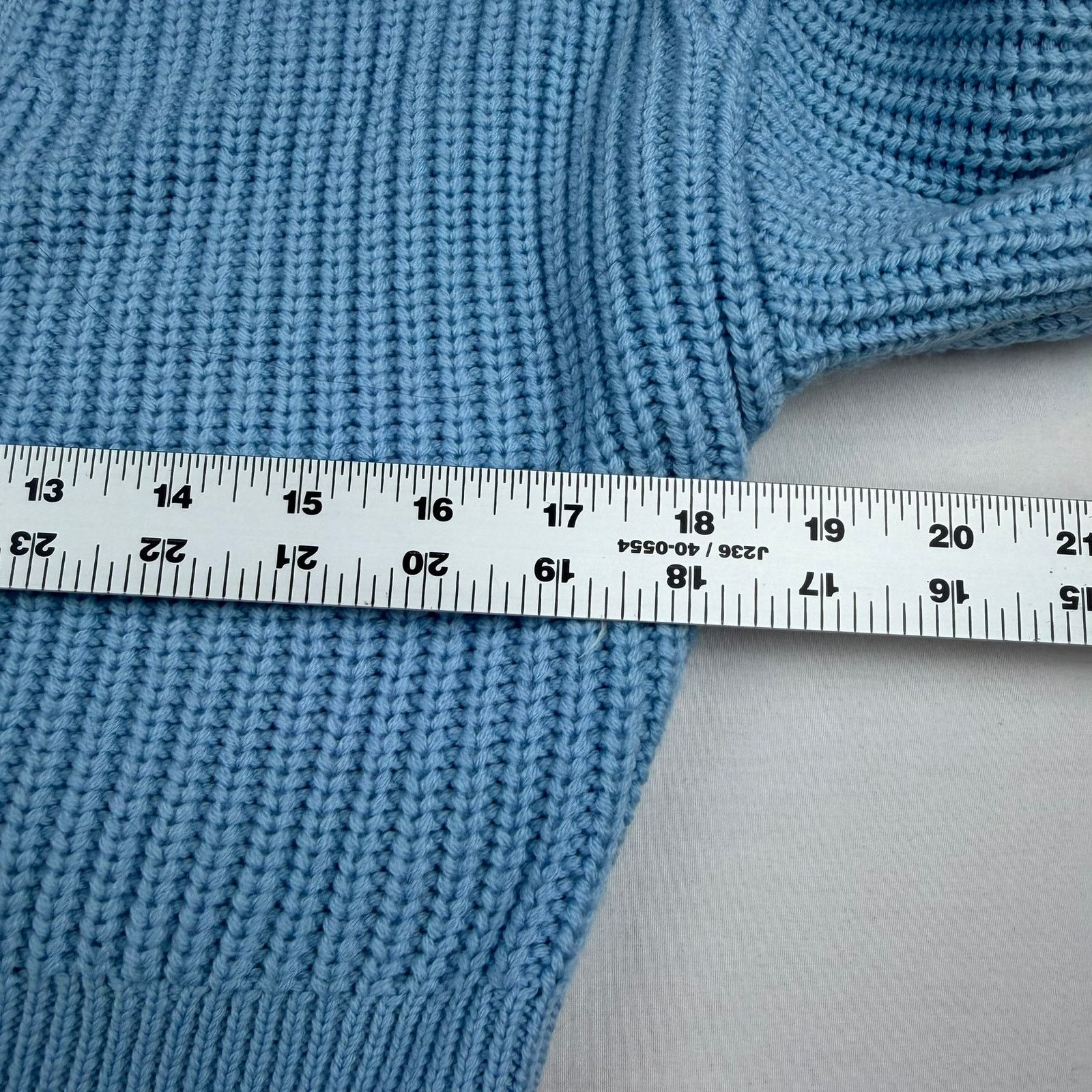 Other Babaton Cropped Knit Cardigan Baby Blue XS Size XS / US 0-2 / IT 36-38 - 4 Thumbnail