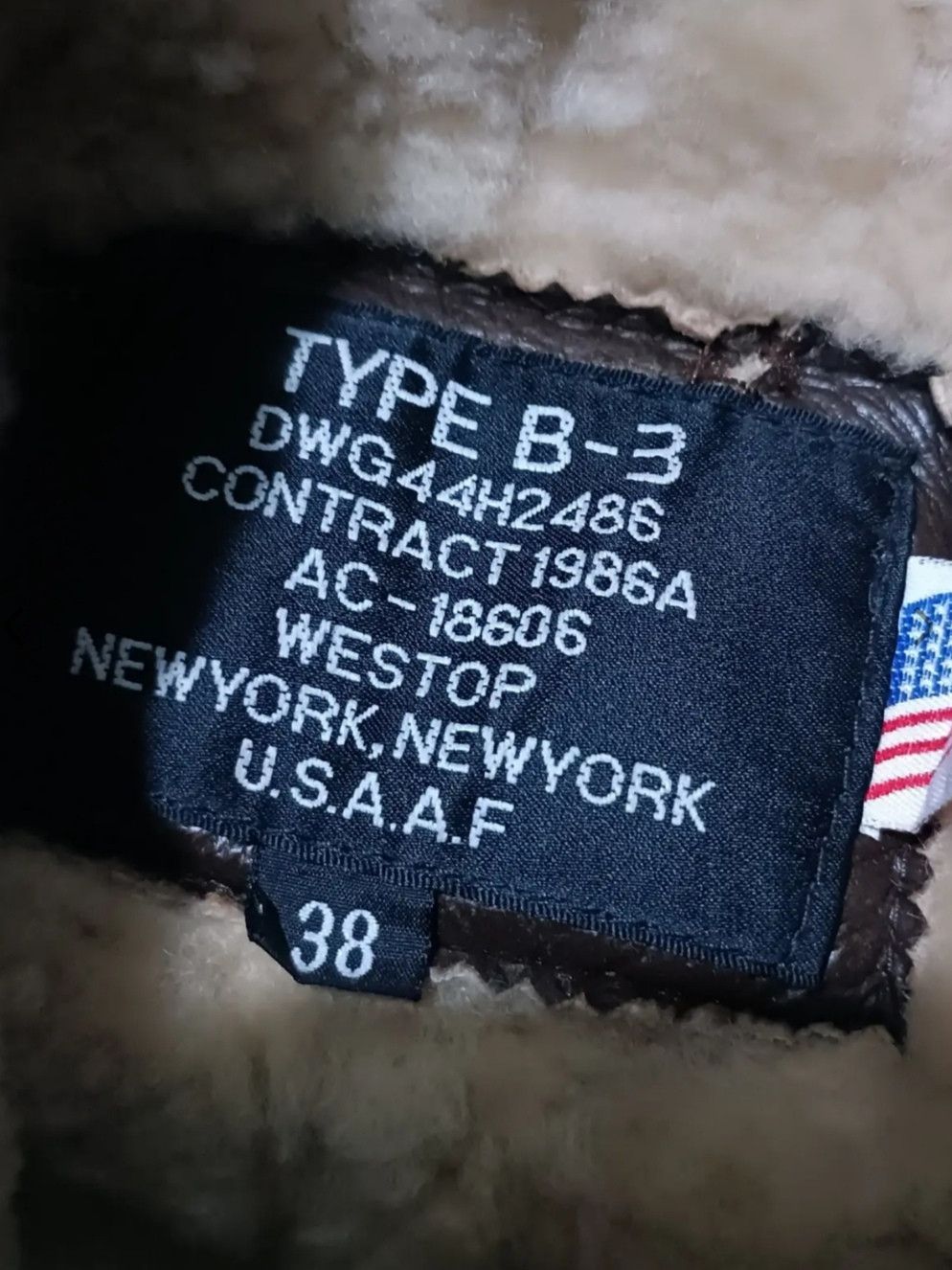 Vintage Vintage B 3 Flight Jacket Patchwork Leather Size US M / EU 48-50 / 2 - 6 Thumbnail
