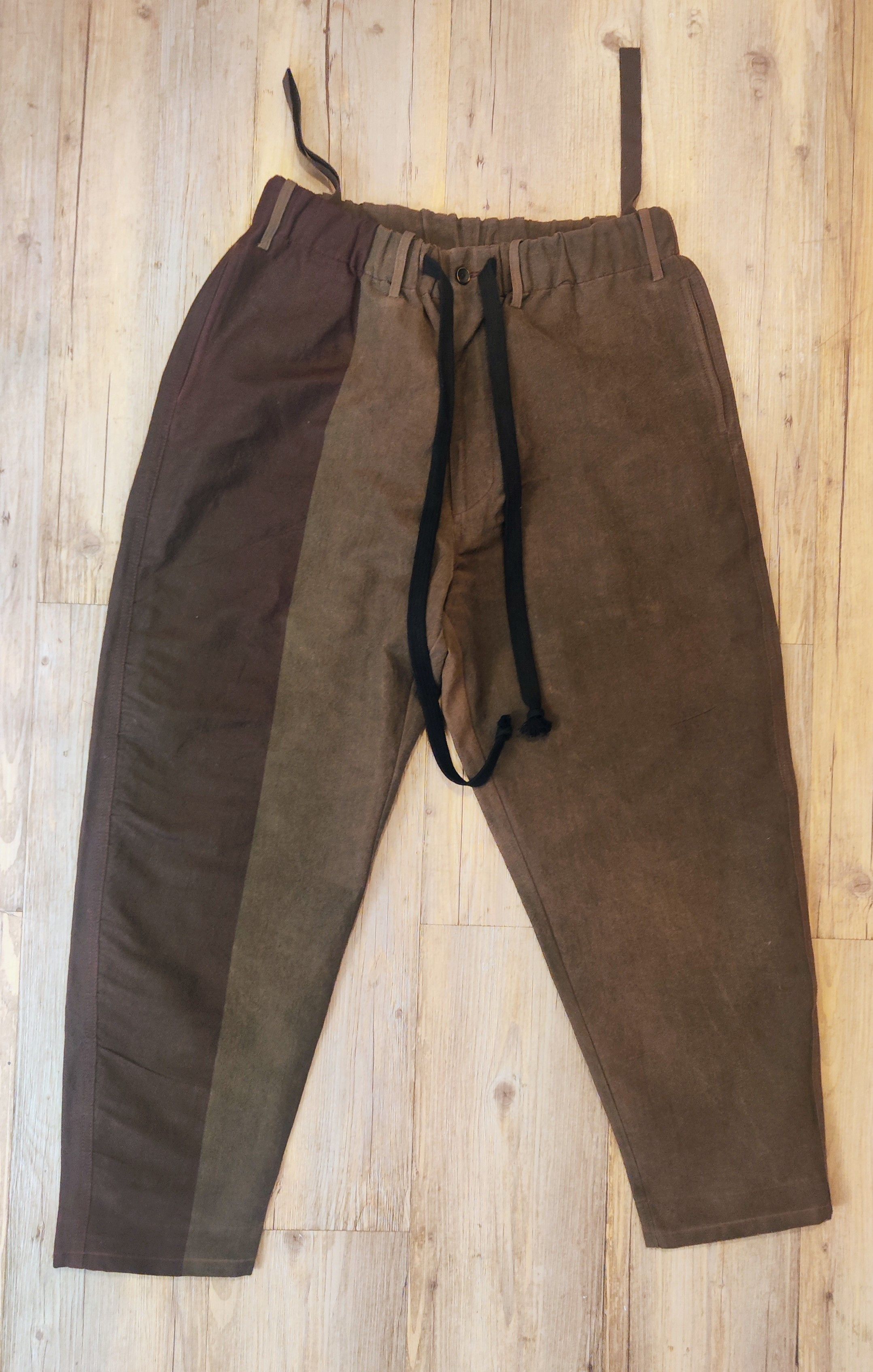 Uma Wang SS20 pigiama red/brown pants.Like Ziggy Chen Size US 32 / EU 48 - 2 Thumbnail