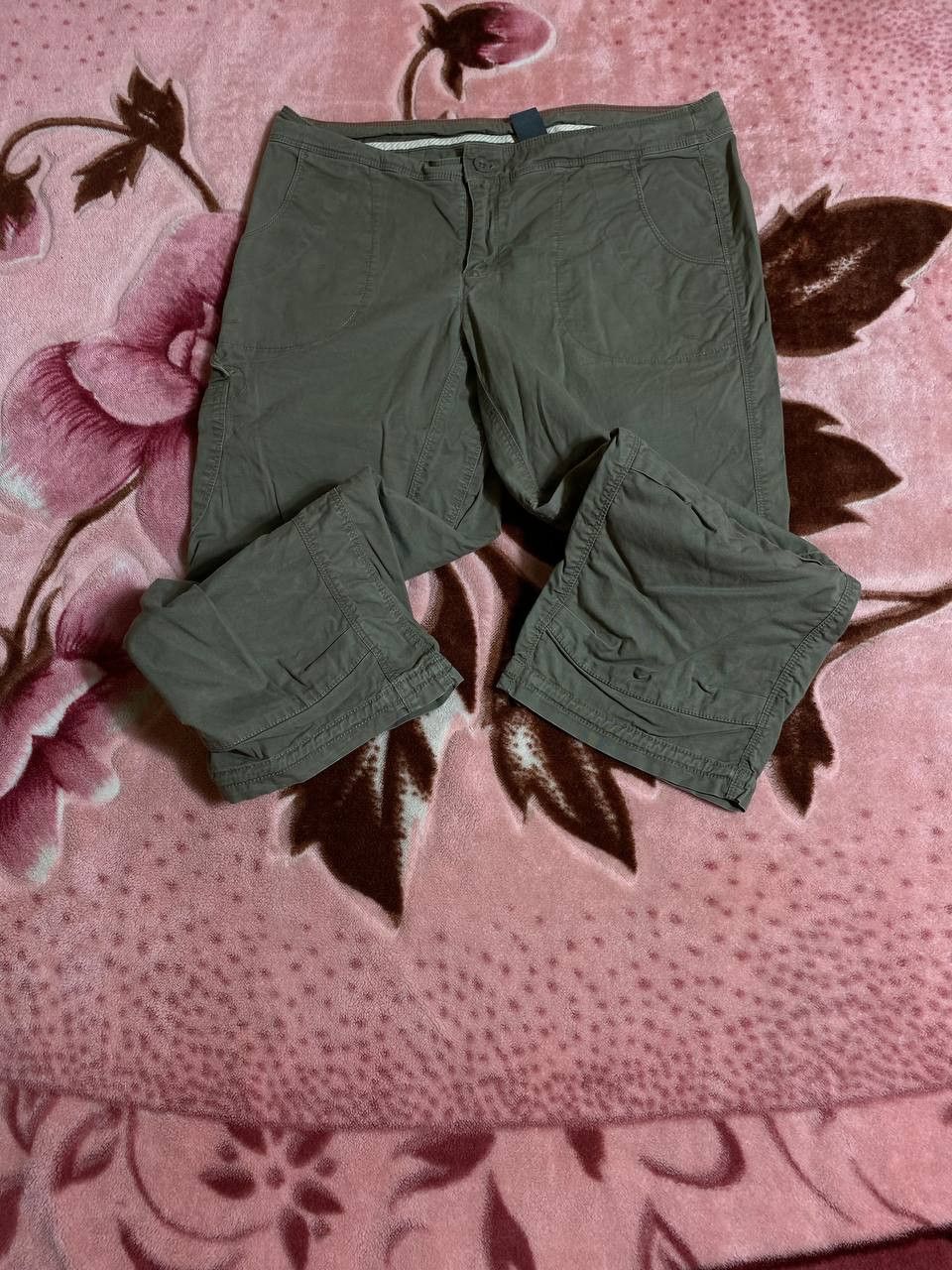 The North Face Crazy The North Face Baggy Y2K Skater Cargo Shorts Size US 31 - 13 Thumbnail