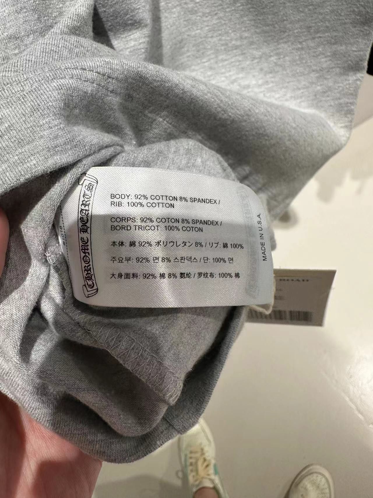 Chrome Hearts Chrome Hearts Gray Horseshoe Logo Mini Dress Size M / US 6-8 / IT 42-44 - 3 Thumbnail