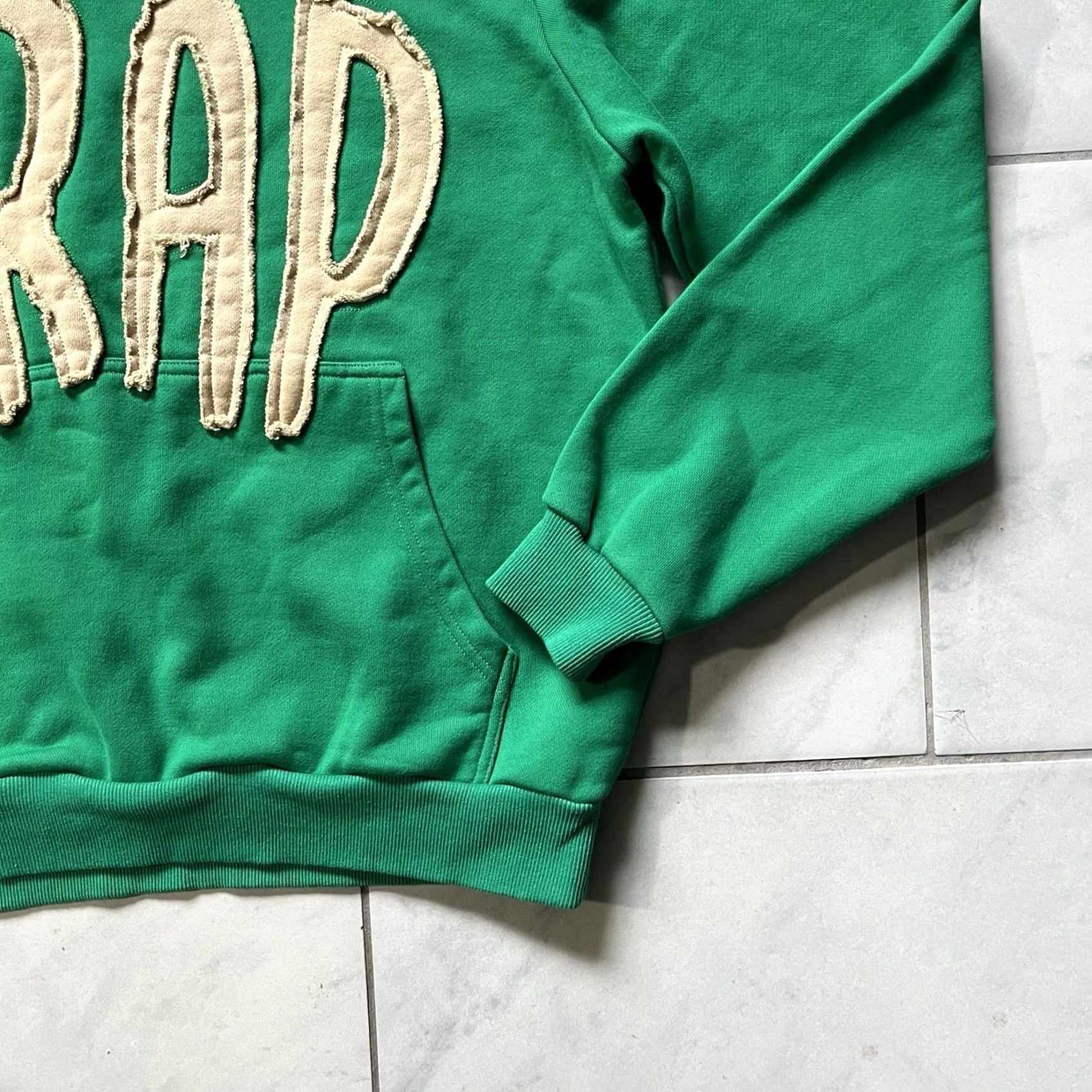 Vintage TRAP Hoodie Sweatshirt Small Men Pullover Green Logo Vintage: No Size US S / EU 44-46 / 1 - 6 Thumbnail