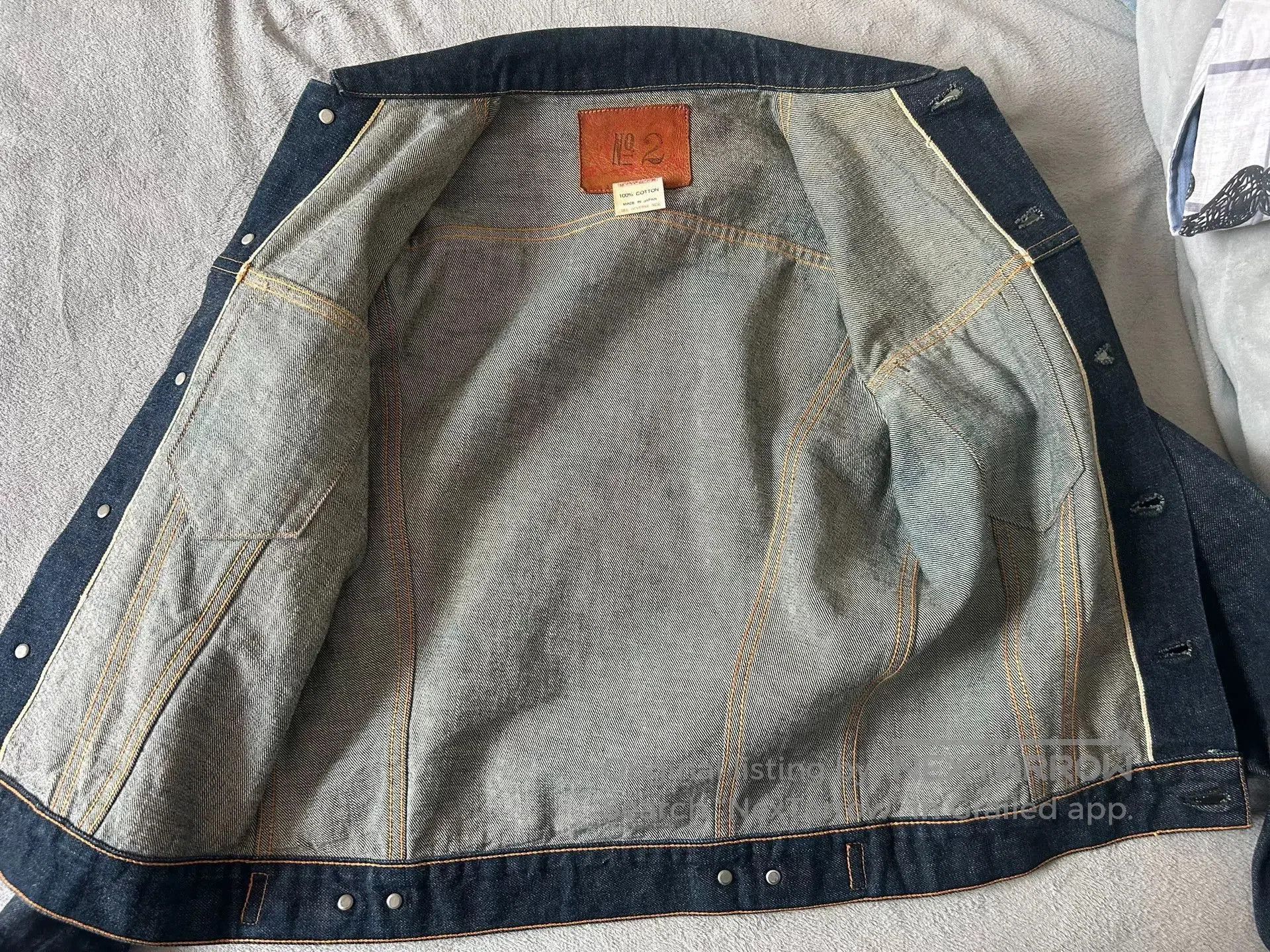 Evisu evisu vintage denim jacket with yellow ears. Size US M / EU 48-50 / 2 - 5 Thumbnail
