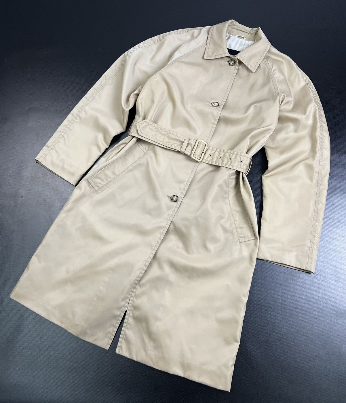 Prada × Vintage Rare Vintage Prada Woman Nylon Coat Jacket Size S / US 4 / IT 40 - 3 Thumbnail