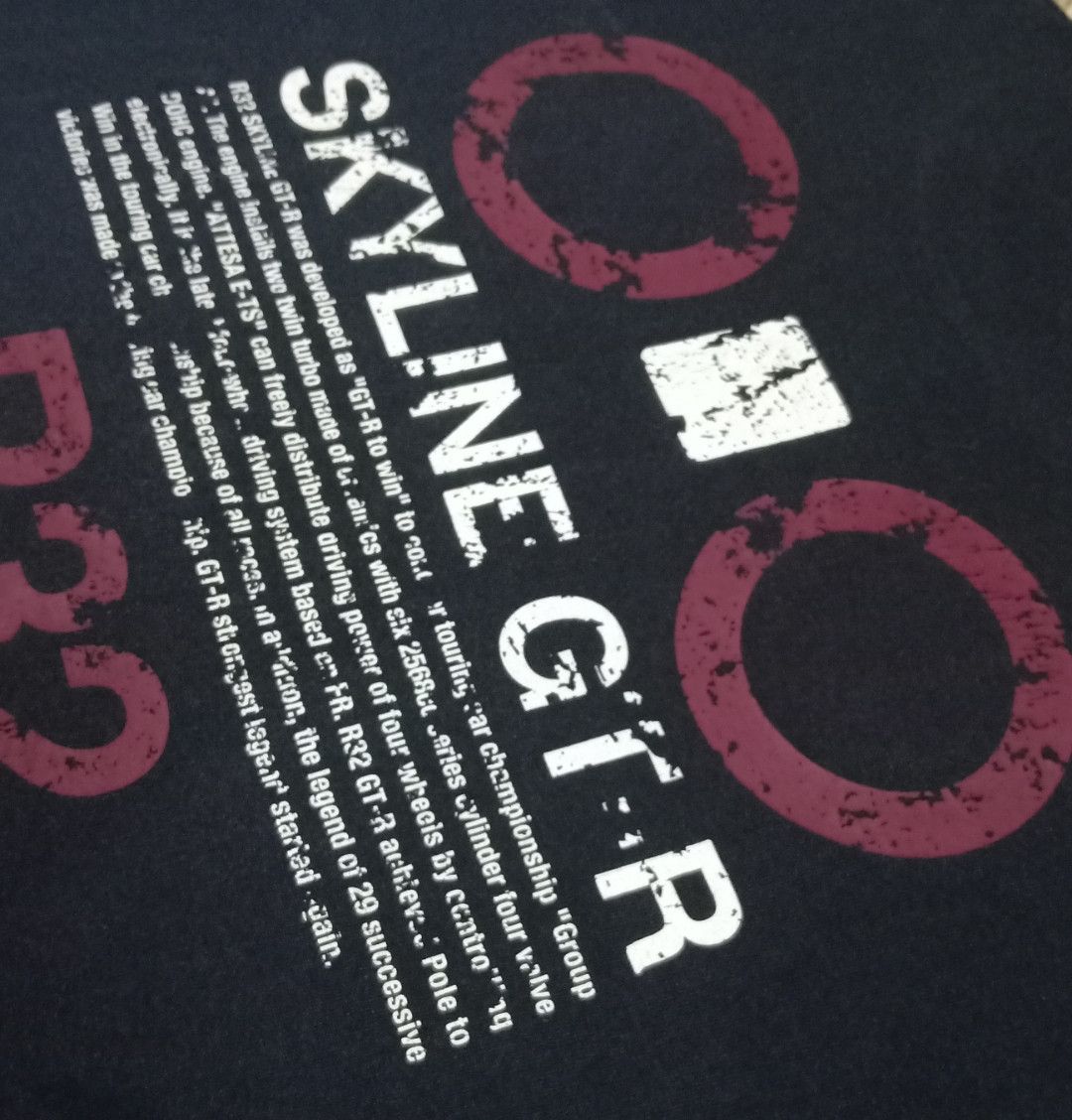 Gear for Sports × Vintage Vintage Nissan Skyline GT-R R32 T-shirt Size US XL / EU 56 / 4 - 14 Thumbnail