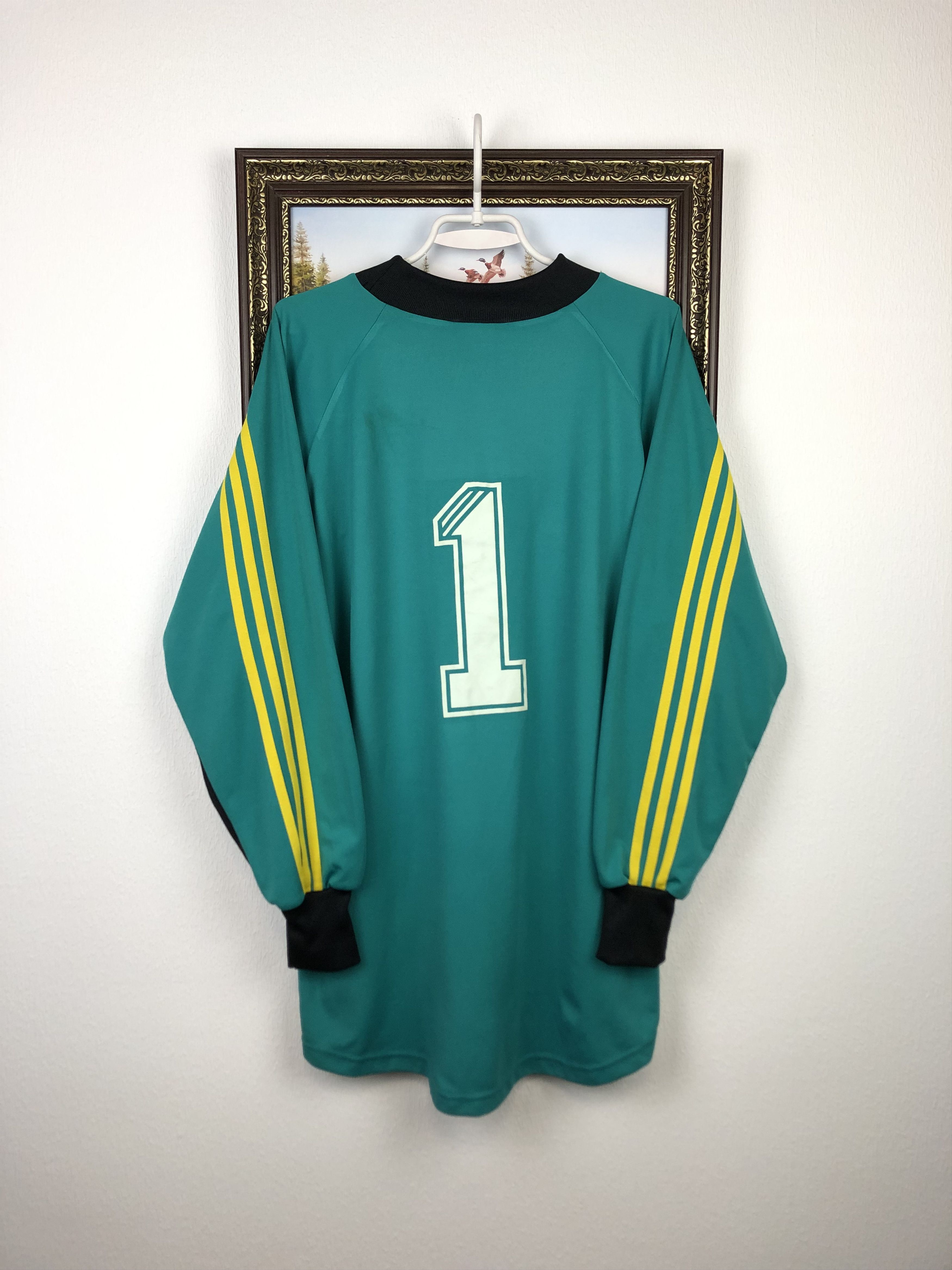 Adidas Galatasaray Goalkeeper football shirt 1998 Soccer Jersey Size US M / EU 48-50 / 2 - 9 Thumbnail