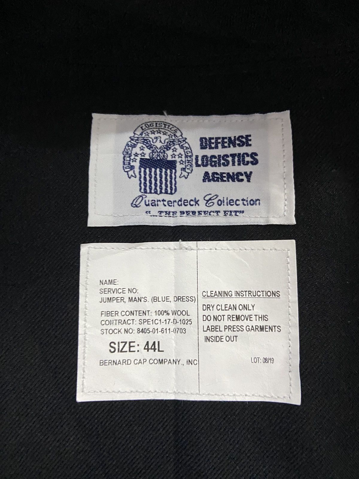 Other US NAVY JUMPER MAN BLUE DRESS 44L Size 44L - 6 Thumbnail