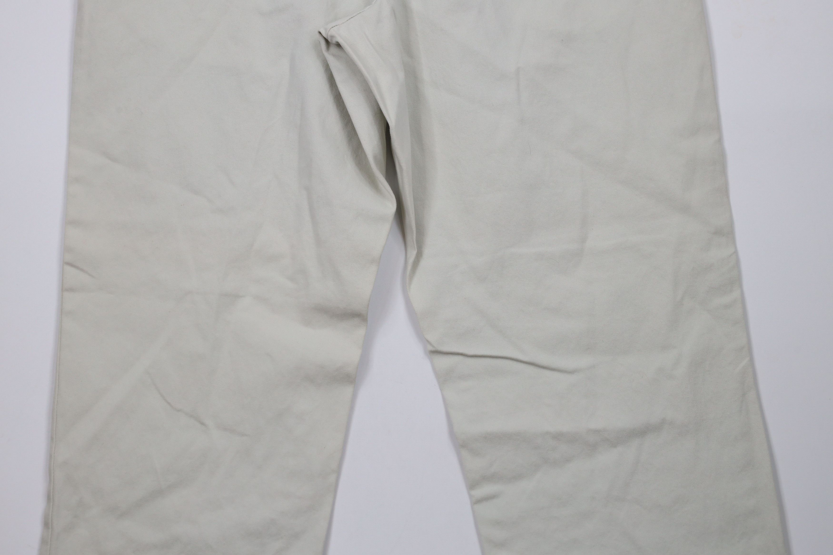 Tommy Hilfiger × Vintage Vintage 90s Tommy Hilfiger Wide Leg Chino Pants Stone Beige Size US 38 / EU 54 - 10 Thumbnail