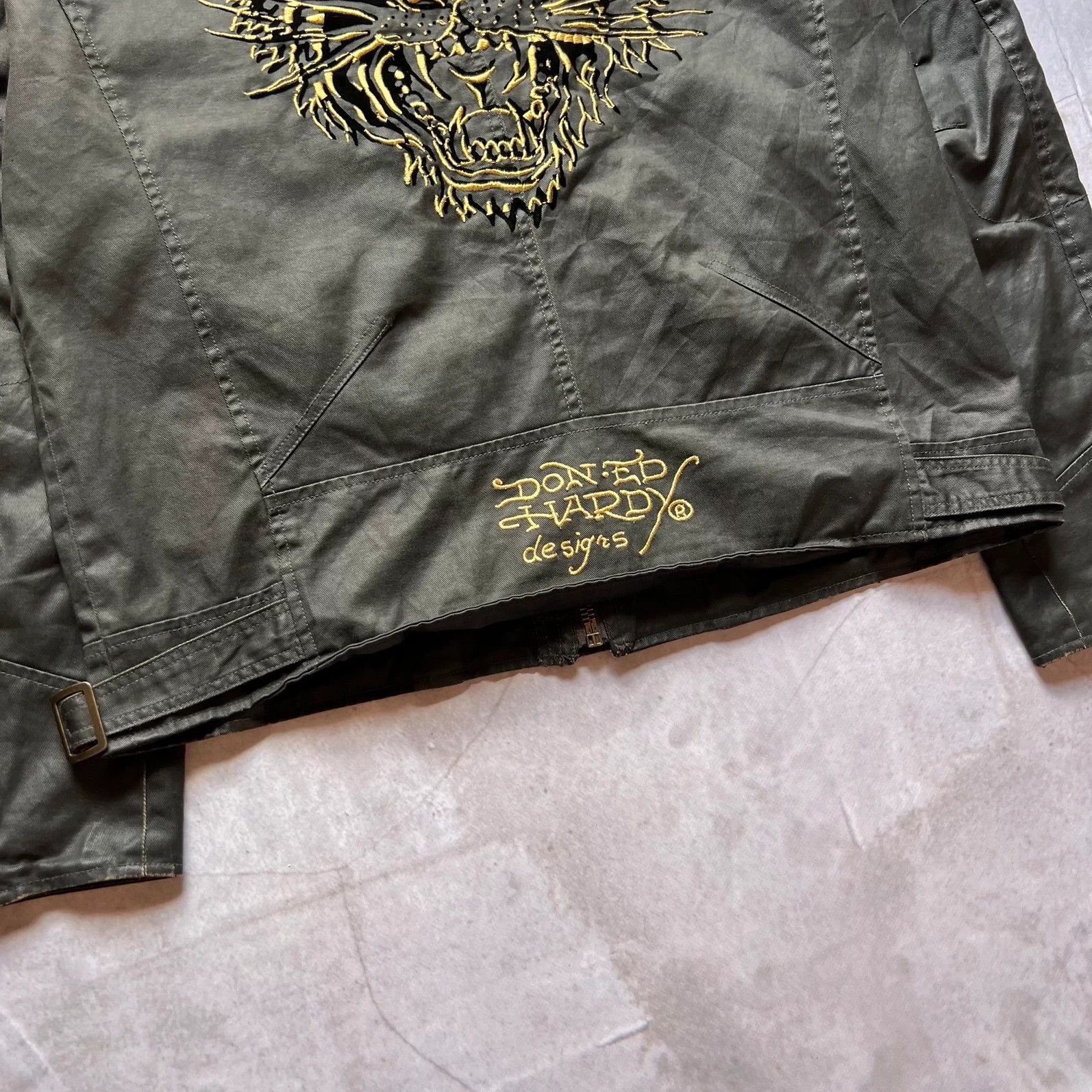 Hysteric Glamour vintage Ed Hardy by Christian Audiger jacket coat tiger Y2K Size US L / EU 52-54 / 3 - 9 Thumbnail