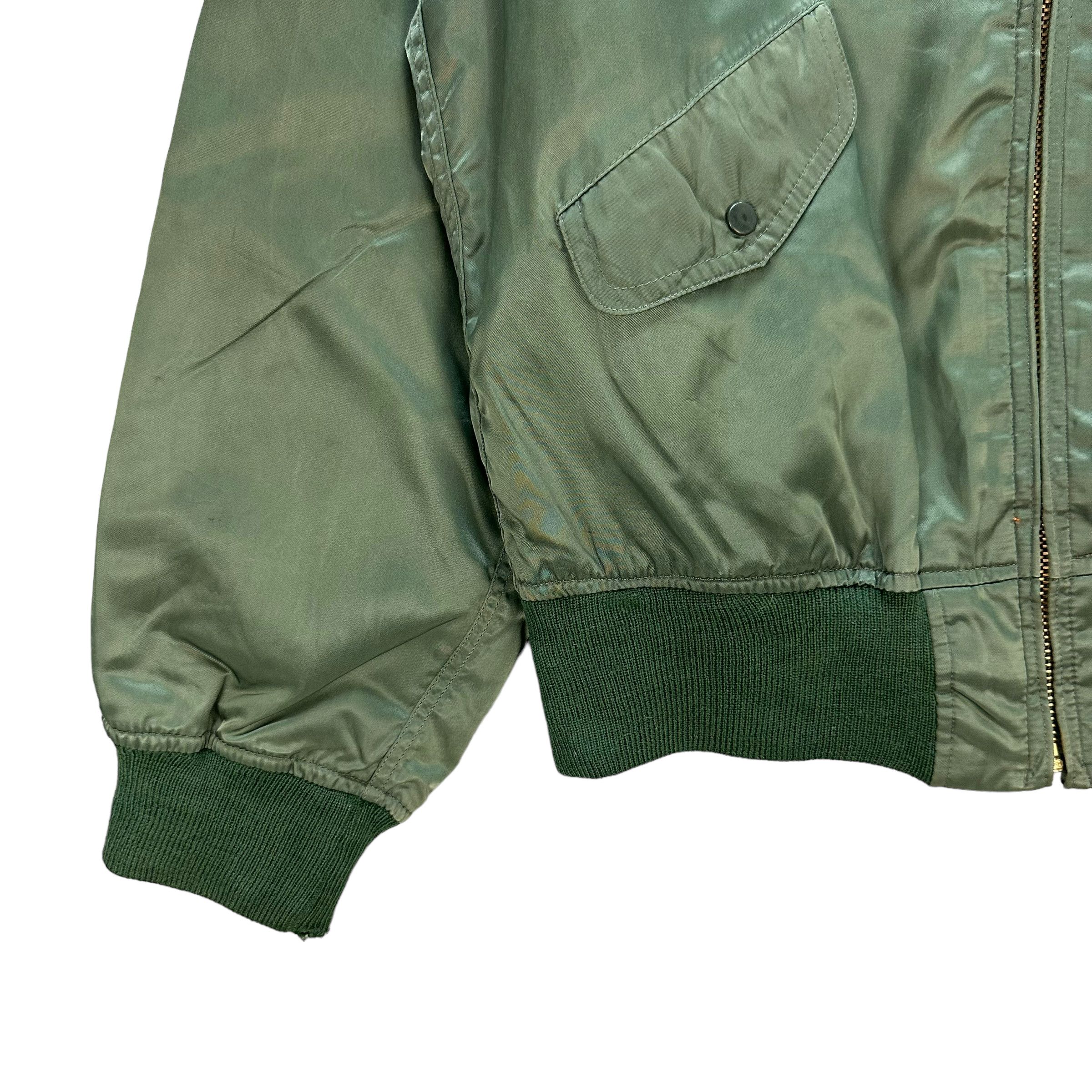 Vintage TRASHED VINTAGE HOUSTON MA 1 BOMBER JACKET #7480-148 Size US M / EU 48-50 / 2 - 4 Thumbnail