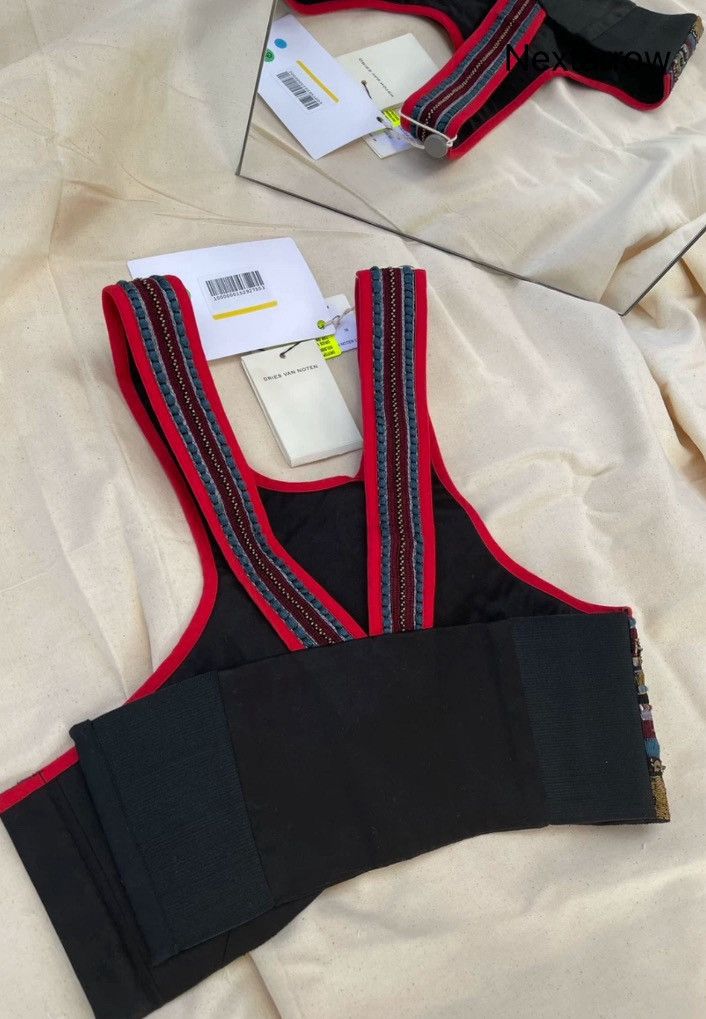 Dries Van Noten Dries van noten Ethnic style vest 2412-Nextarrow Size XS / US 0-2 / IT 36-38 - 2 Thumbnail