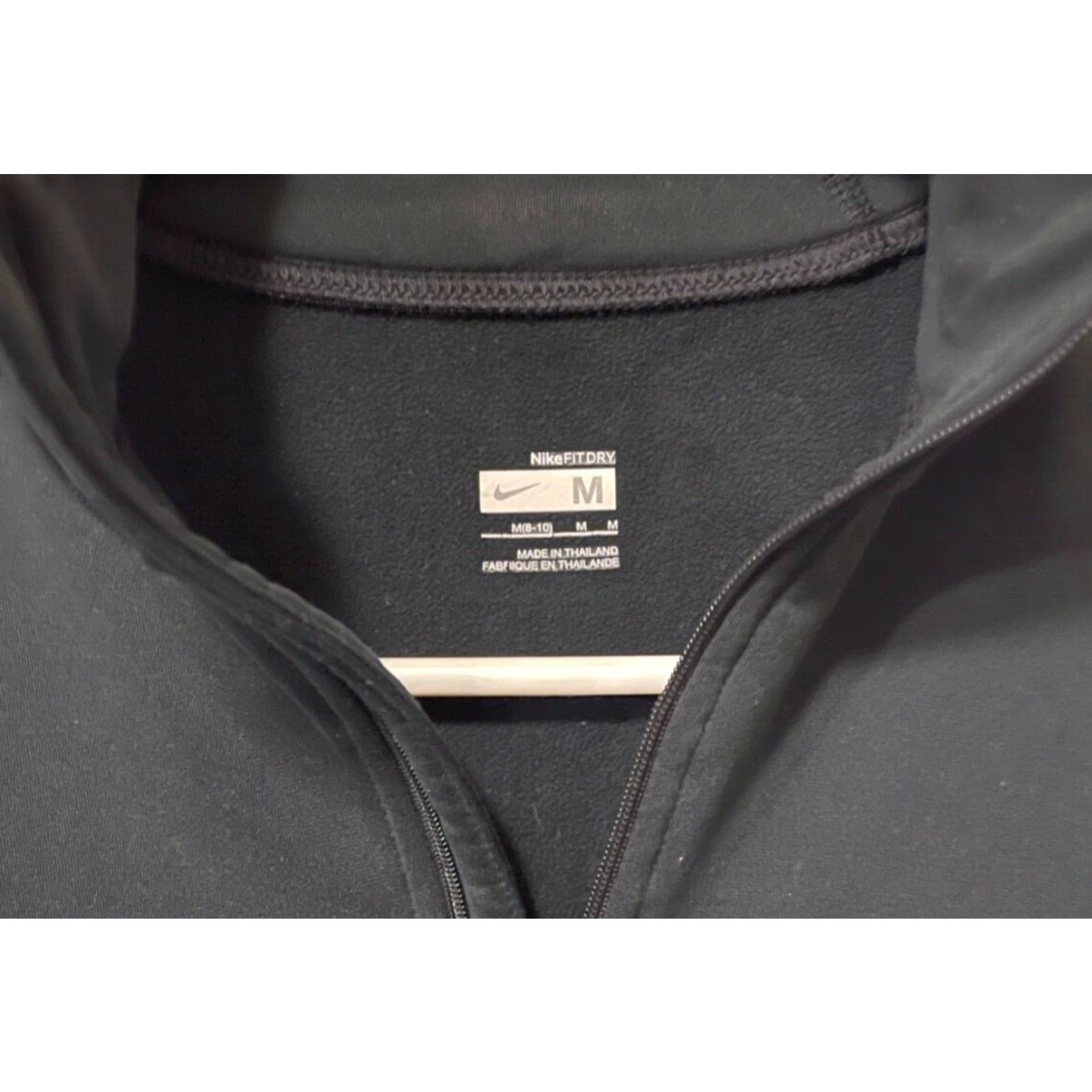 Nike Nike Sweatshirt Women´s FIT DRY 1/4 Zip Long Sleeve Mock Neck Black M Women´s Size M / US 6-8 / IT 42-44 - 2 Thumbnail