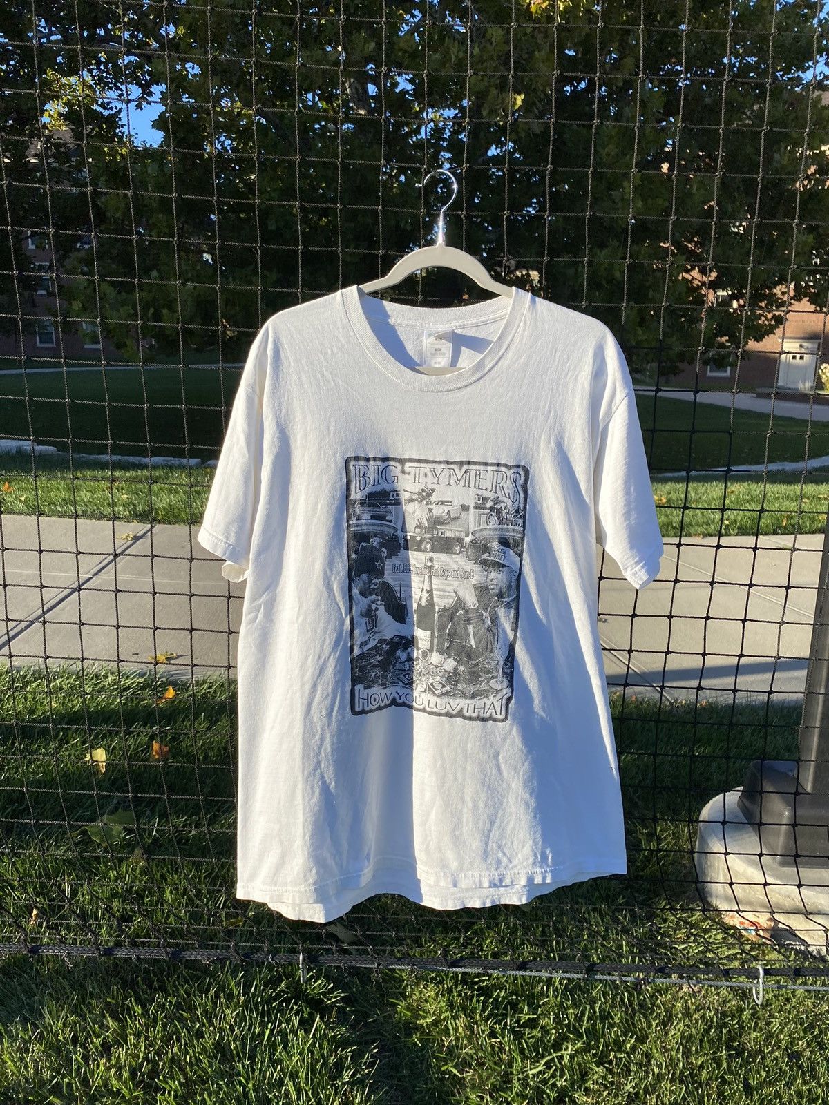 image of Vintage 1998 Big Tymers How U Luv That? Promo T-Shirt in White, Men's (Size Large)
