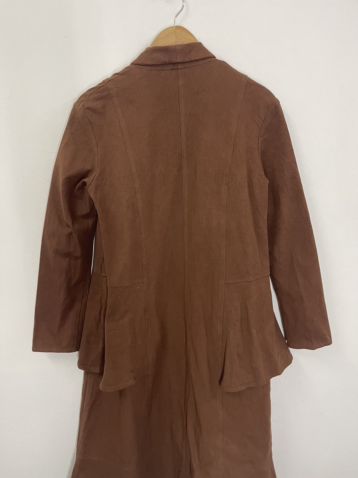 Romeo Gigli VINTAGE ROMEO GIGLI TRENCH COAT DRESS Size XS / US 0-2 / IT 36-38 - 5 Thumbnail