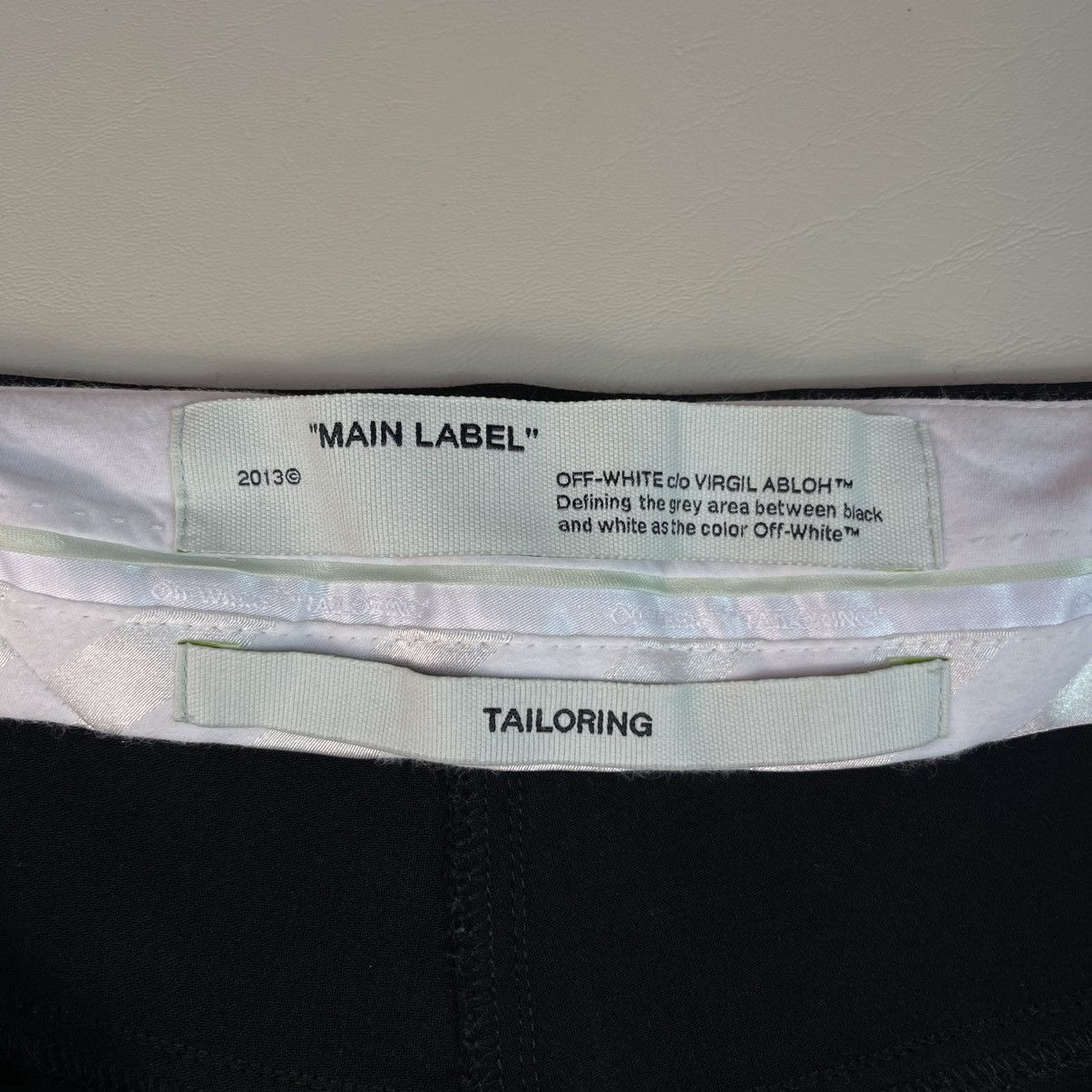 Off-White Off-White - Cropped Trouser Size 26" / US 2 / IT 38 - 6 Thumbnail