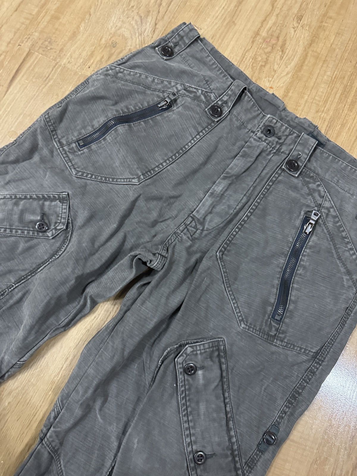 Surplus Research JAPANESE BRAND SURPLUS STYLE TACTICAL CARGO PANTS Size US 34 / EU 50 - 3 Thumbnail