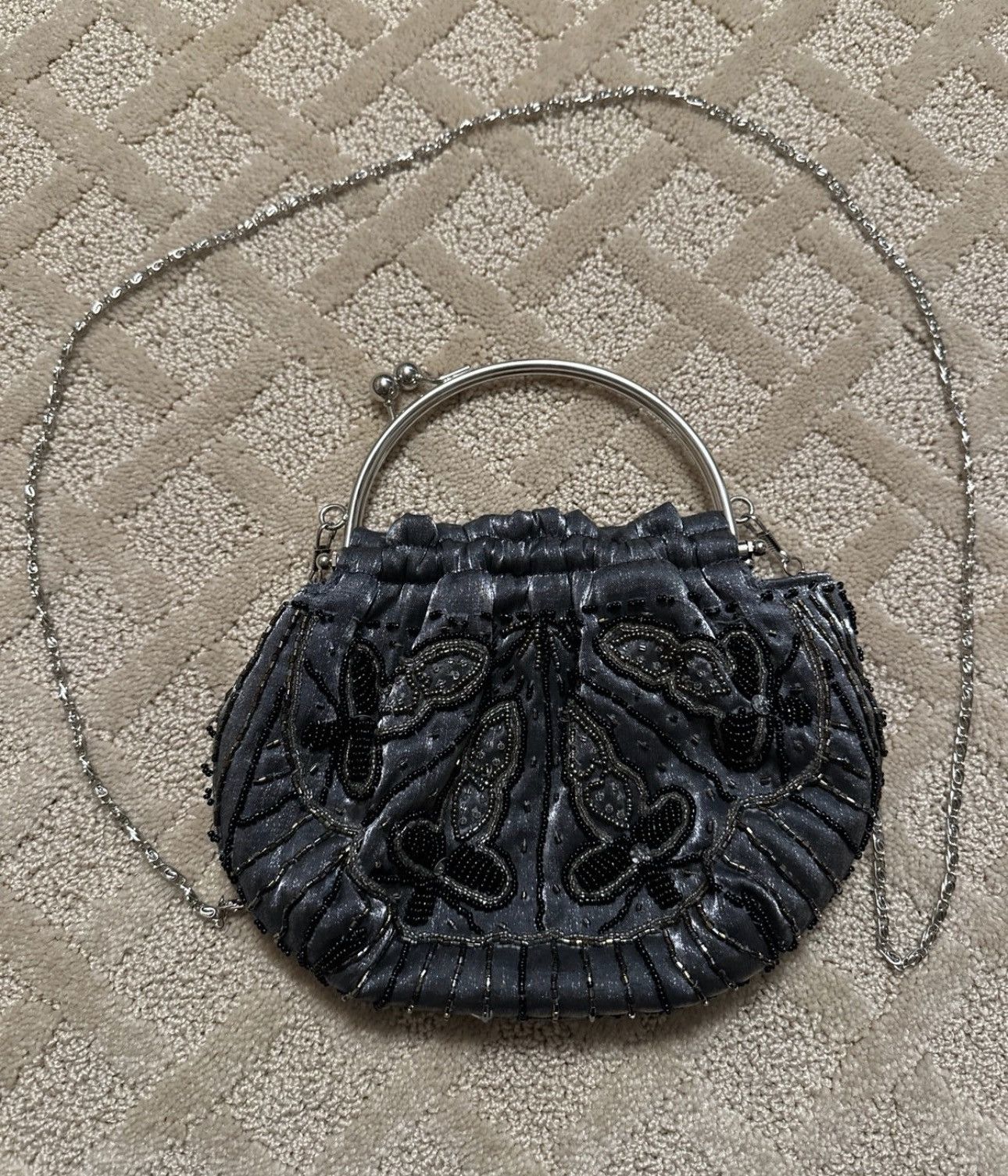 Other Beaded Clutch Purse Size ONE SIZE - 1 Thumbnail