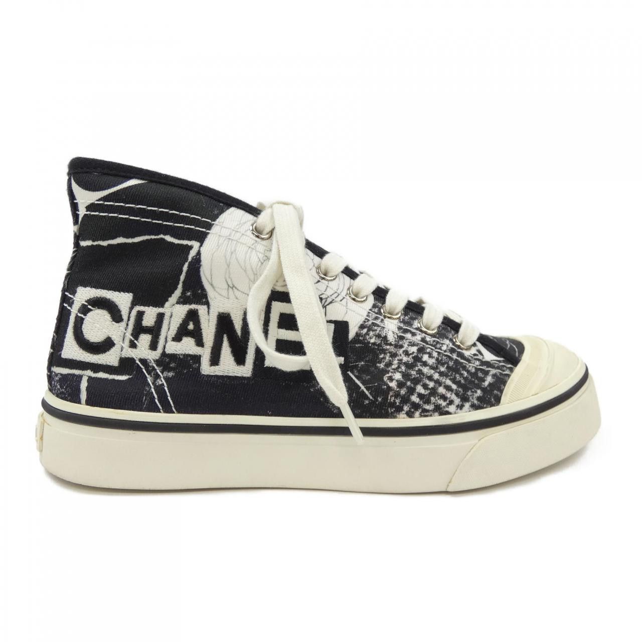 Chanel Chanel Chanel G35960X51691 Print Fabric Sneakers Others Shoes G35960X51691 DUTY FREE for USA Size ONE SIZE - 1 Thumbnail