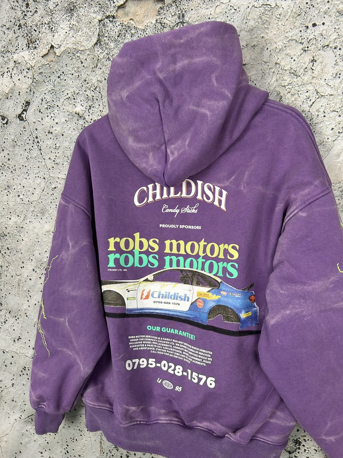 CHILDS Childish Robs Motors Hoodie Streetwear Rap Baggy Skate Size US S / EU 44-46 / 1 - 5 Thumbnail