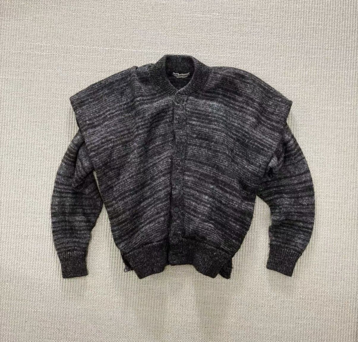 Issey Miyake Issey Miyake Original Asymmetric Draped Knit Sweater J29 Size US M / EU 48-50 / 2 - 1 Thumbnail