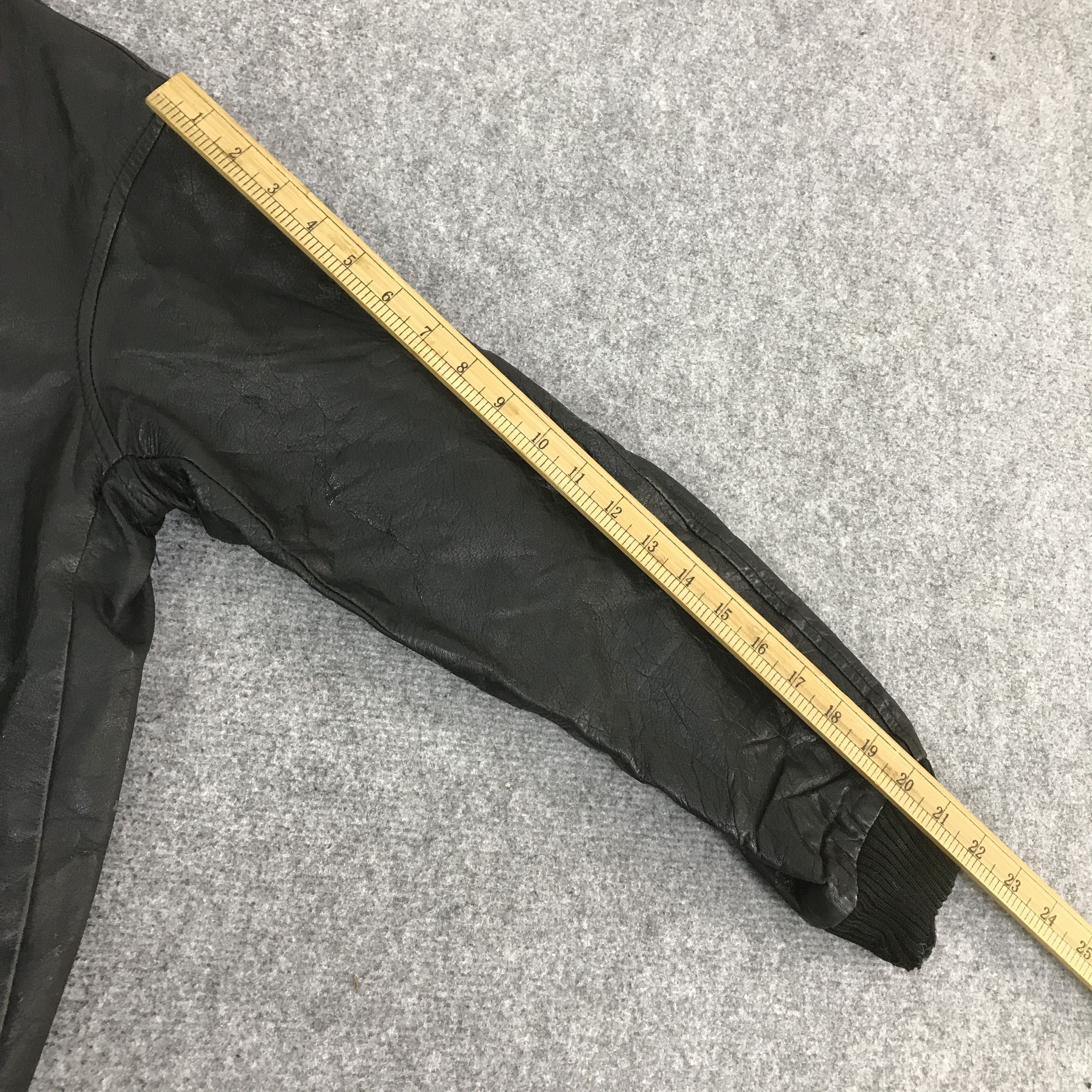 Japanese Brand JAPANESE BRAND LEATHER BOMBER JACKET K123B20 Size US M / EU 48-50 / 2 - 6 Thumbnail