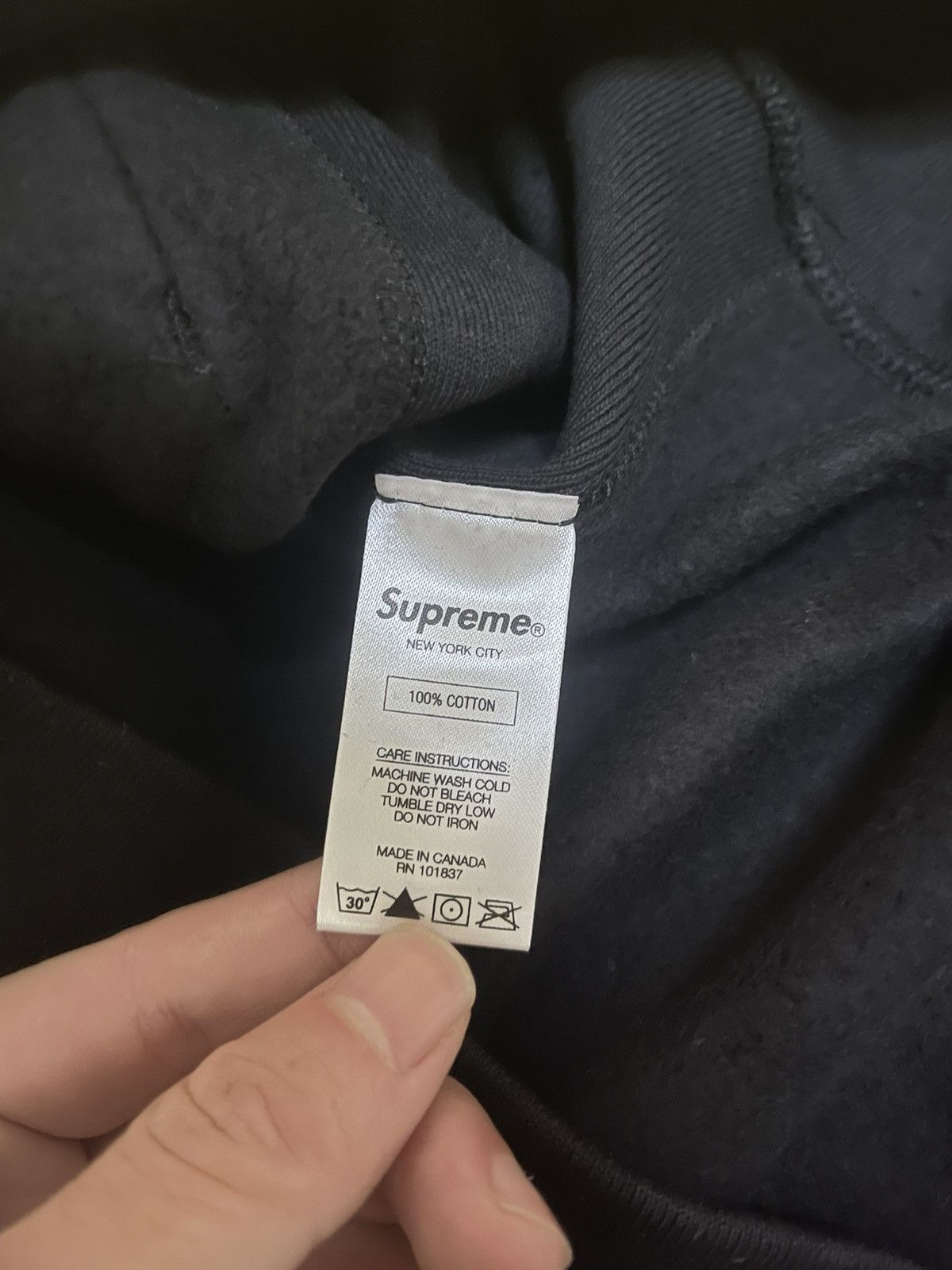 Comme des Garcons Supreme cdg shirt box logo hooded sweatershirt Size US S / EU 44-46 / 1 - 6 Thumbnail