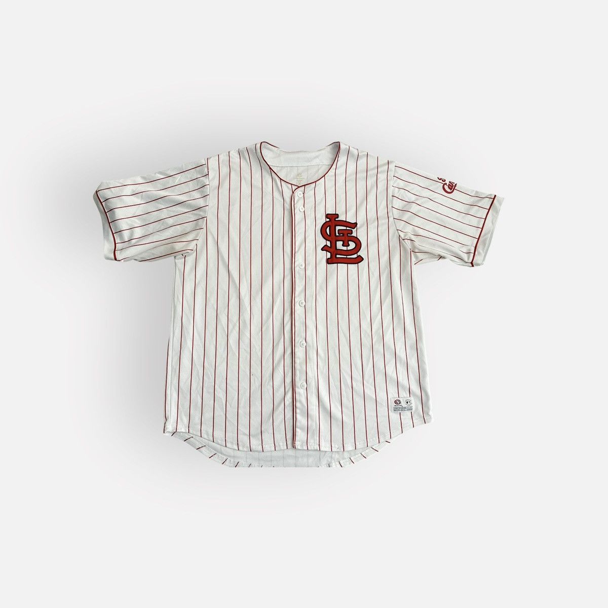 Other Vintage St. Louis Cardinals True Fan Striped Jersey Size US XL / EU 56 / 4 - 1 Thumbnail