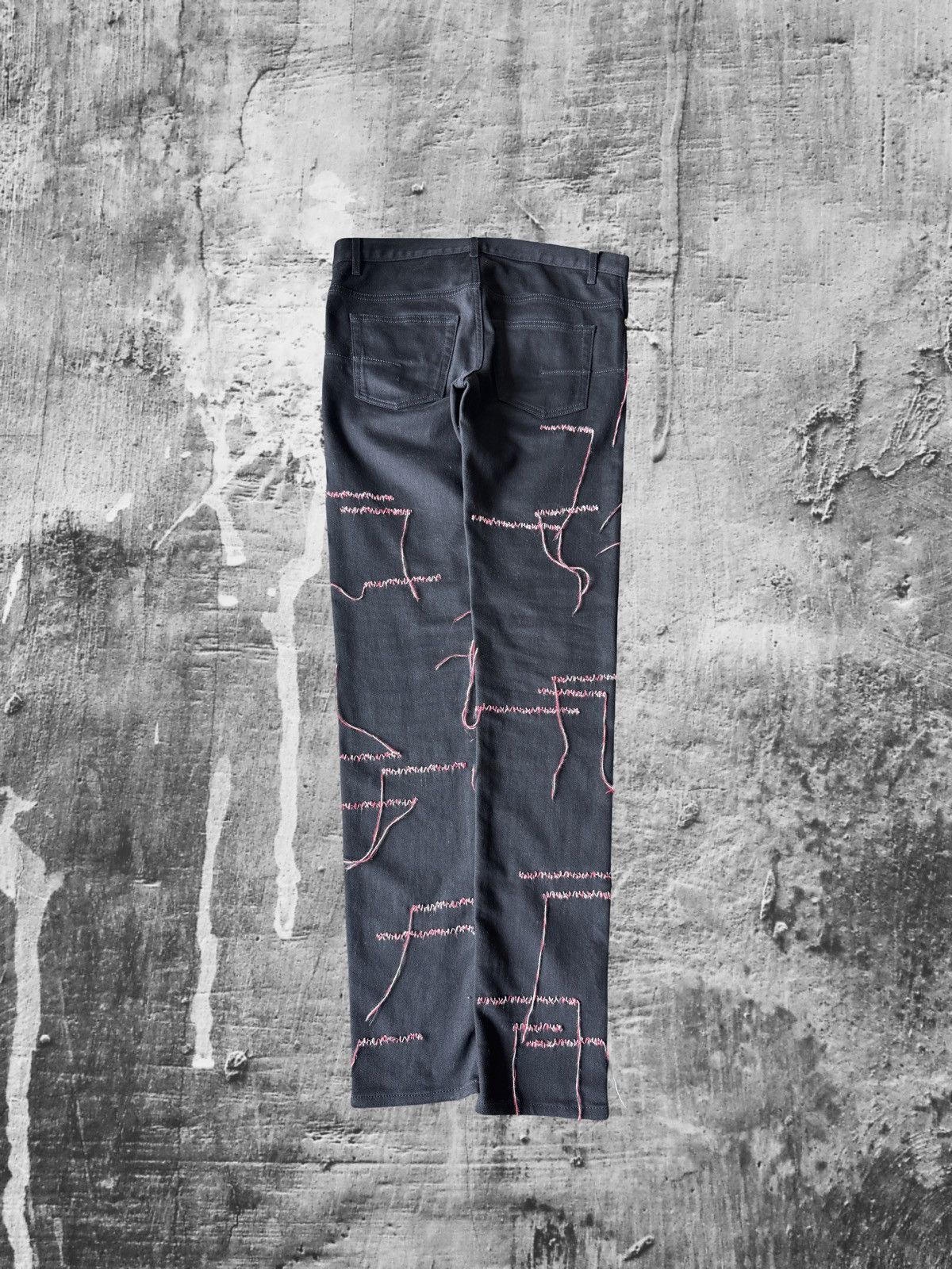Dior FW16 Thread Denim Size US 31 - 2 Thumbnail