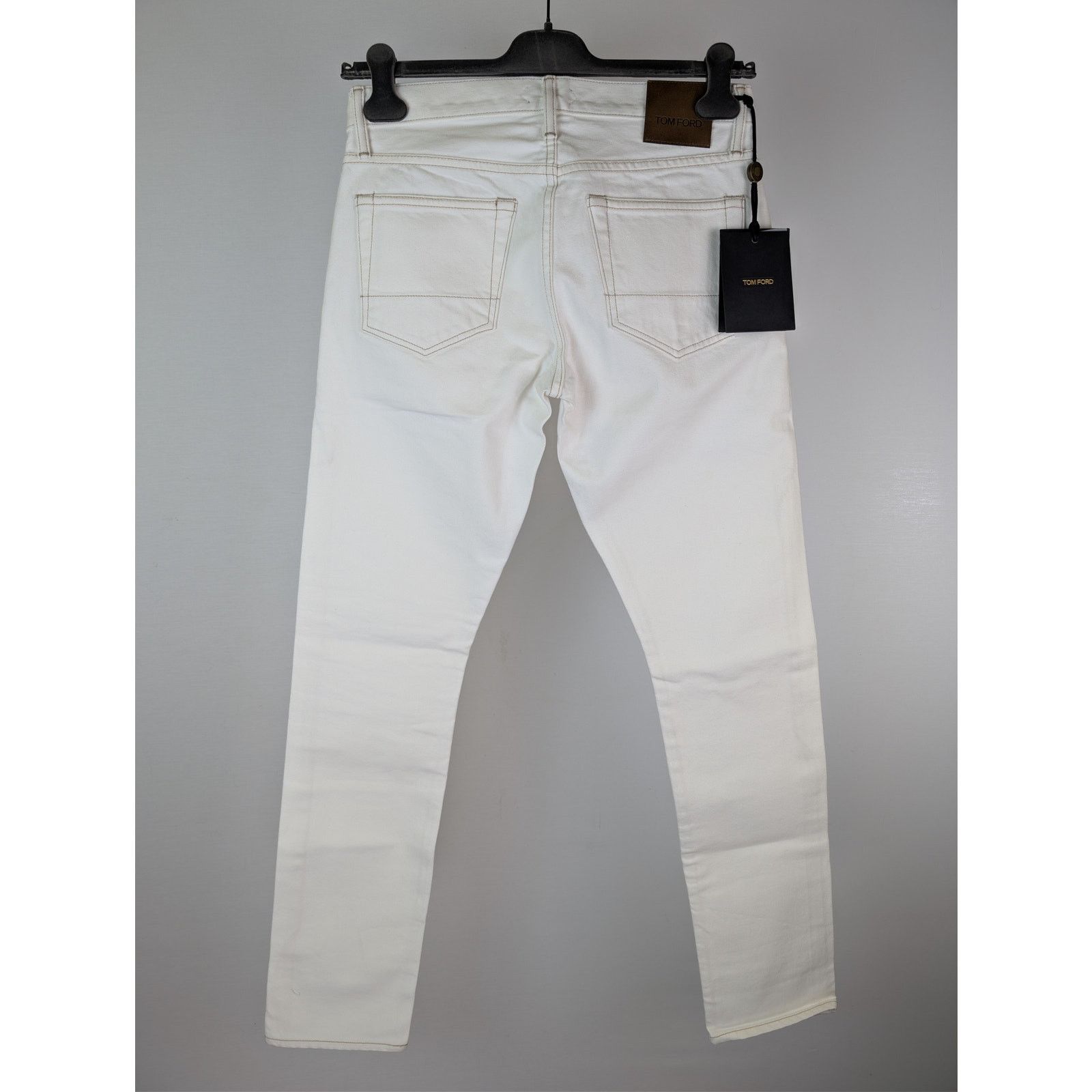 Tom Ford o1rshd1 Slim Jeans in White 30 Size US 30 / EU 46 - 15 Thumbnail
