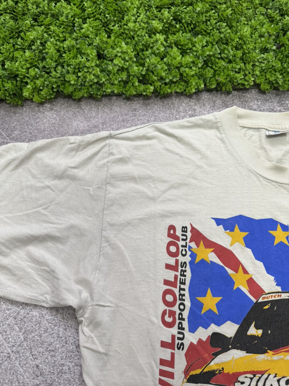 Vintage Vintage 90s Will Gollop Racing T Shirt Size US XL / EU 56 / 4 - 12 Thumbnail