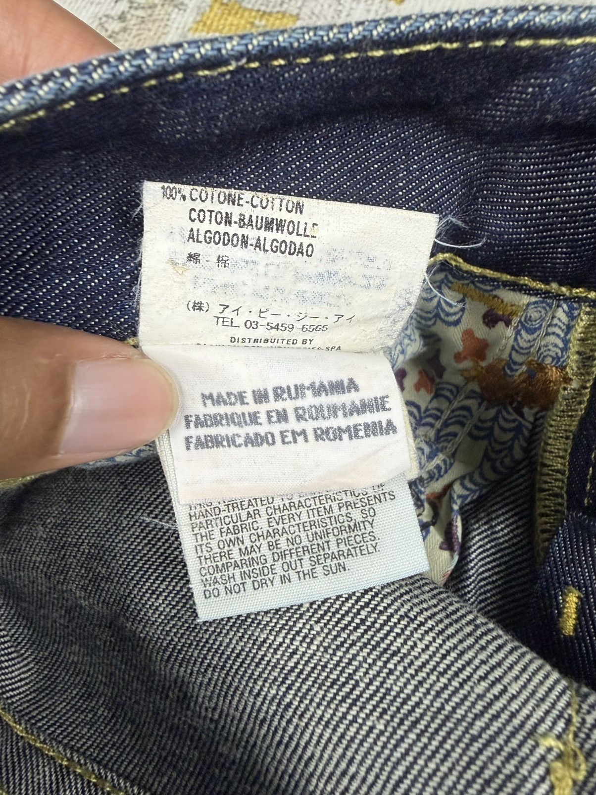 Tornado Mart Vintage 90s Replay Flared Wash Jeans Size US 28 / EU 44 - 14 Thumbnail