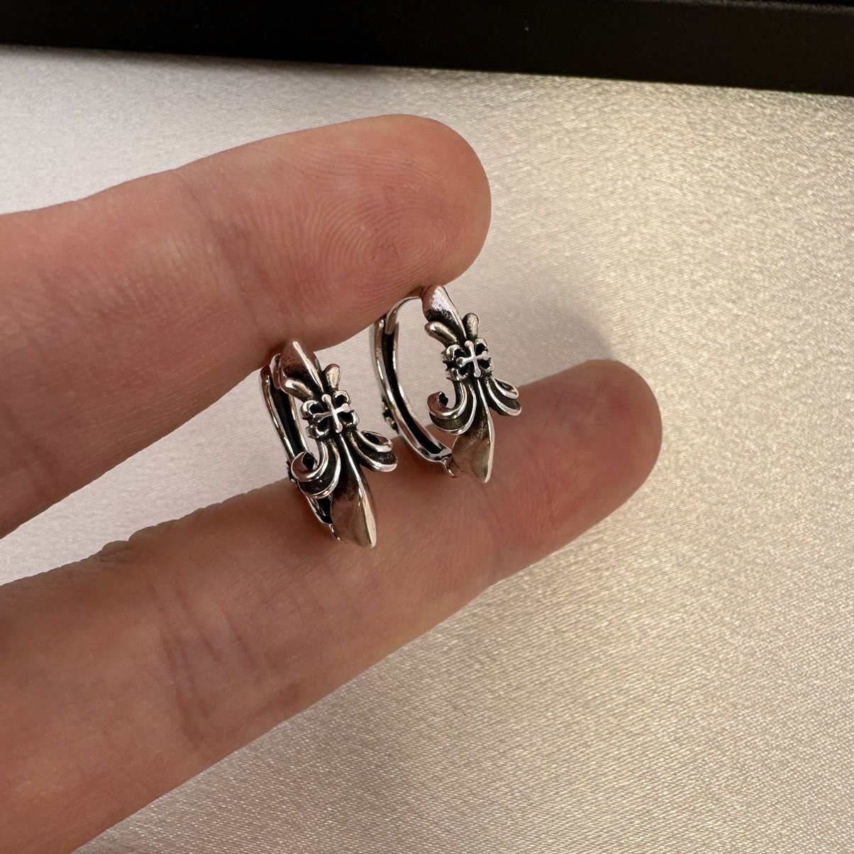 Other 18mm Cross Small Hoop Earrings for Men Women, Size ONE SIZE - 5 Thumbnail