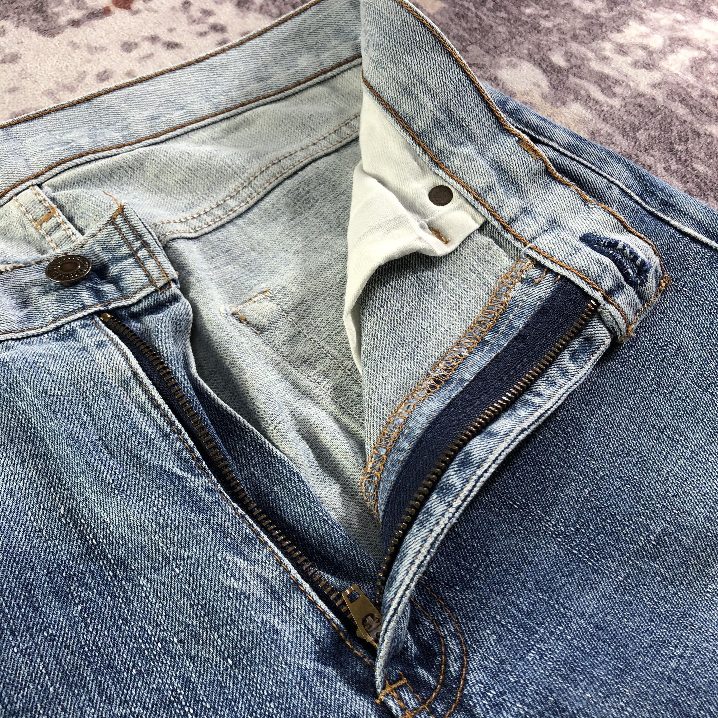 Levi's × Vintage Vintage 90s Blue Wash Levis 505 Jeans-JM3283 Size US 32 / EU 48 - 8 Thumbnail