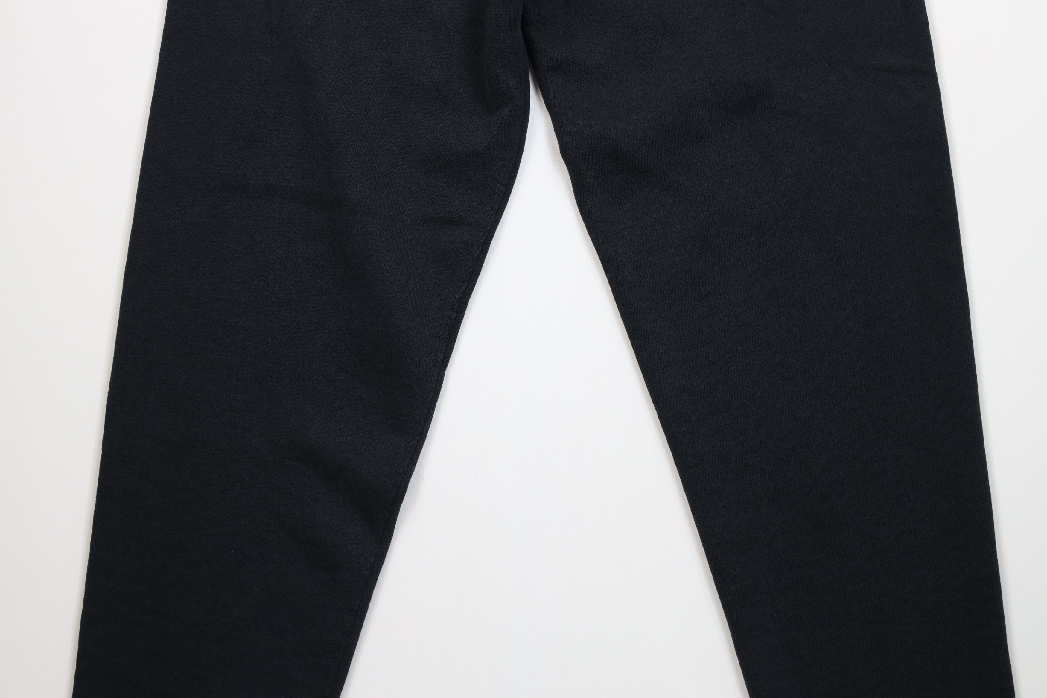 Vintage Vintage 90s Streetwear Tapered Leg Sweatpants Black USA Size 28" / US 6 / IT 42 - 10 Thumbnail