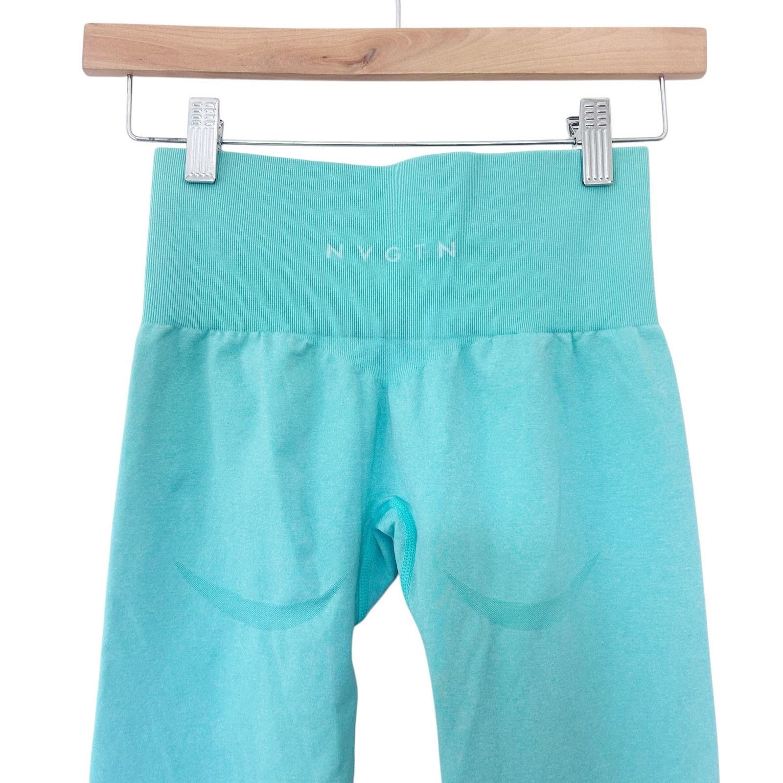 Other NVGTN Mint Green Seamless Leggings Sz S Size 27" / US 4 / IT 40 - 3 Thumbnail