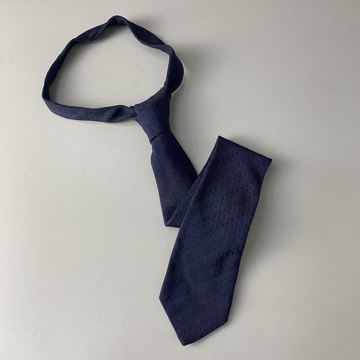 Christian Dior Monsieur × Designer × Vintage Vintage Tie Christian Dior Monsieur Fullprint Size 30 - 5 Thumbnail