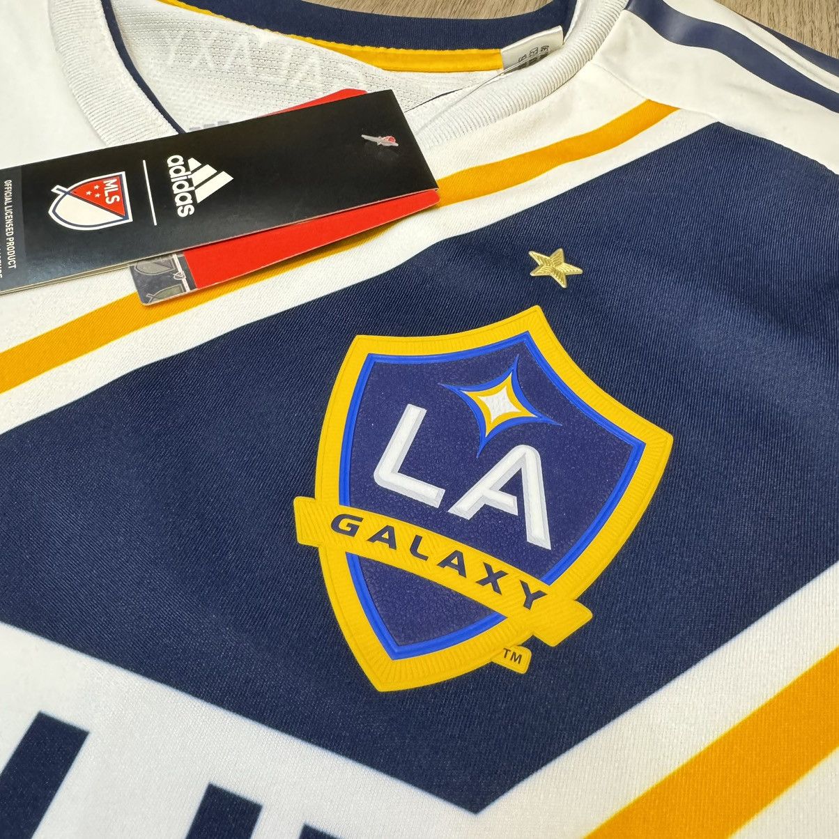 Adidas × Sports Specialties LA Galaxy 18/19 player issue home shirt #9 Ibrahimovic(Bnwt) Size US L / EU 52-54 / 3 - 4 Thumbnail