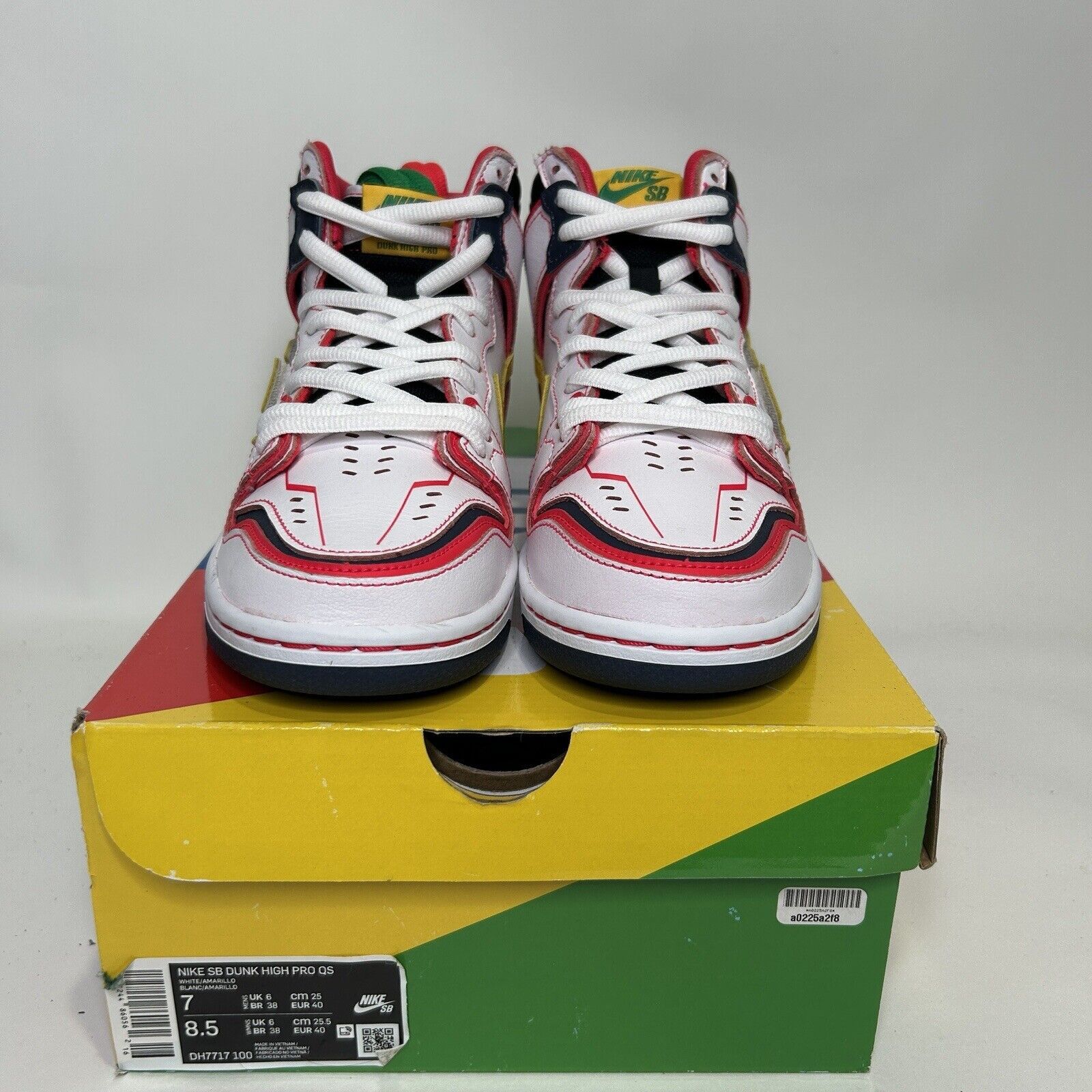 Nike Nike SB Dunk High Pro QS “RX-0 Unicorn Gundam” 2024 Size US 7 / EU 40 - 2 Thumbnail