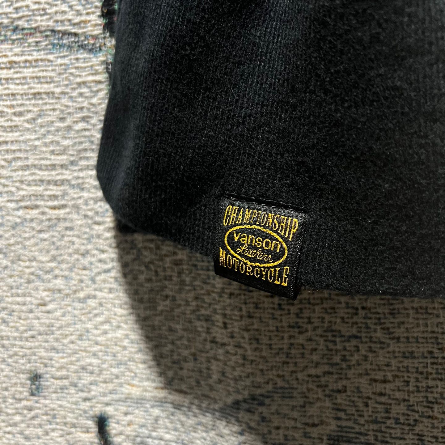 Vanson Leathers vanson skull beanie black Size ONE SIZE - 4 Thumbnail