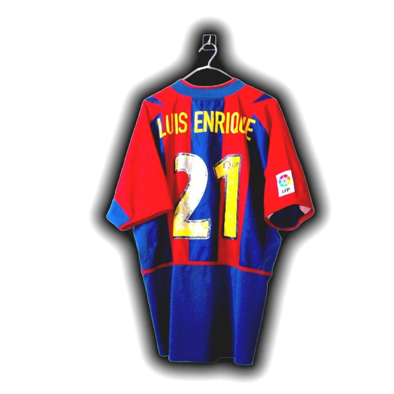 Nike Fc Barcelona Spain 2002 2003 Home Shirt Jersey fcb barca Size US L / EU 52-54 / 3 - 2 Thumbnail