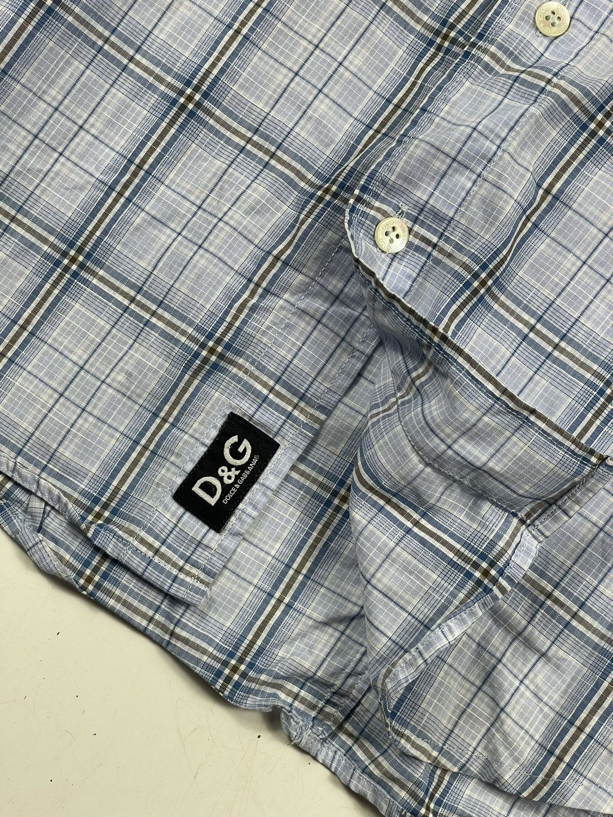 Dolce & Gabbana Dolce & Gabbana D&G striped shirt long rare vintage premium Size US XL / EU 56 / 4 - 3 Thumbnail