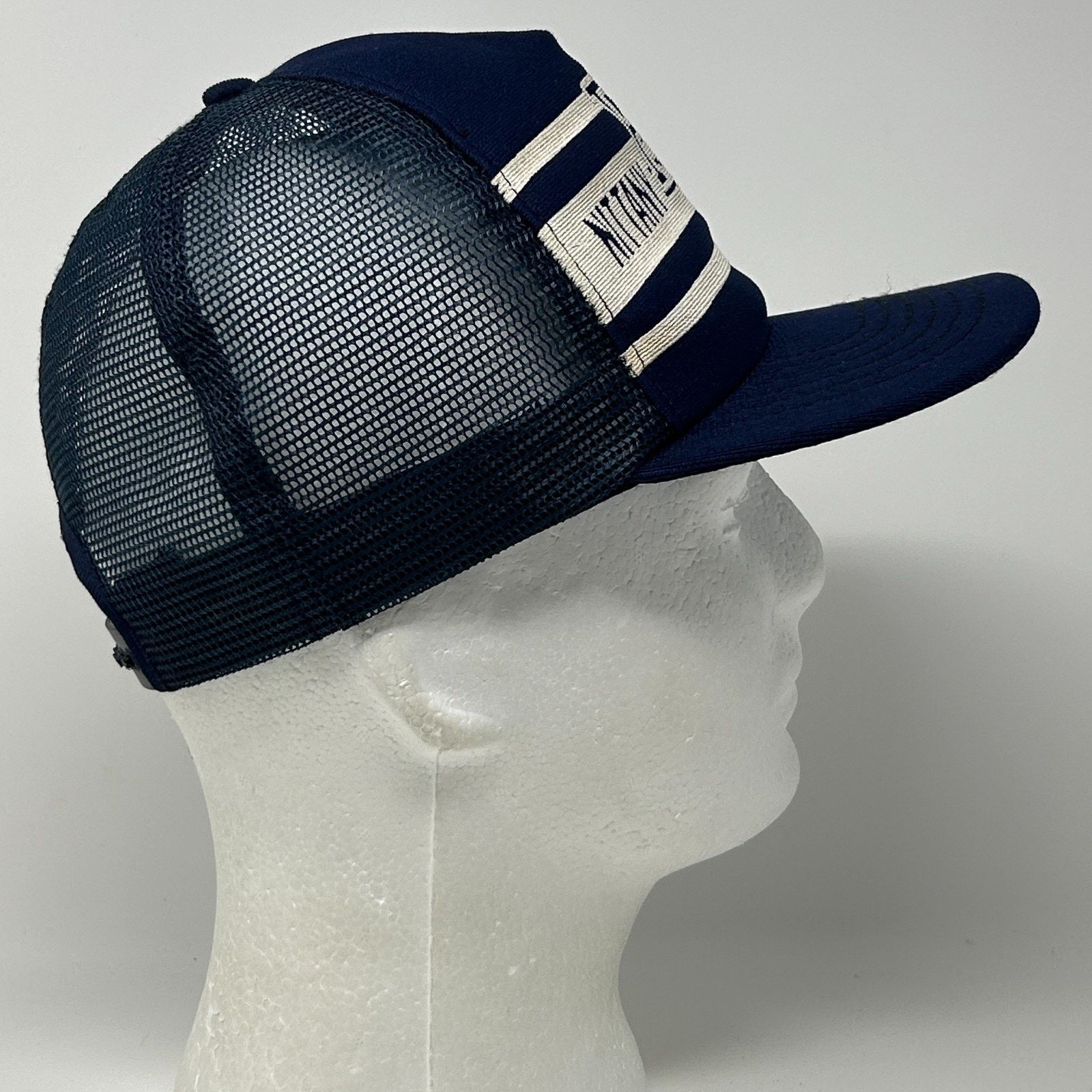 Vintage Vintage 80s Penn State Nittany Lions Trucker Hat Cap Blue Size ONE SIZE - 7 Thumbnail
