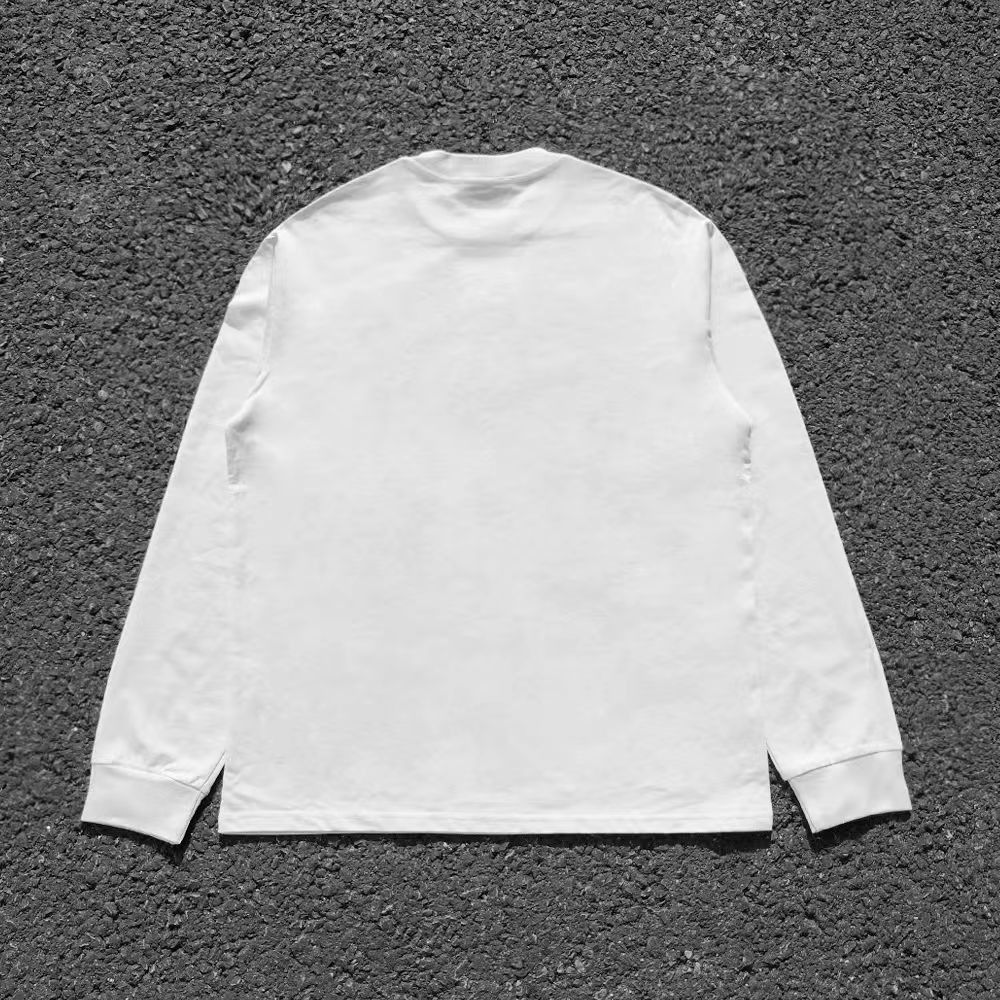 Japanese Brand × Vintage White casual retro butterfly print long sleeve t-shirt Size US M / EU 48-50 / 2 - 2 Thumbnail