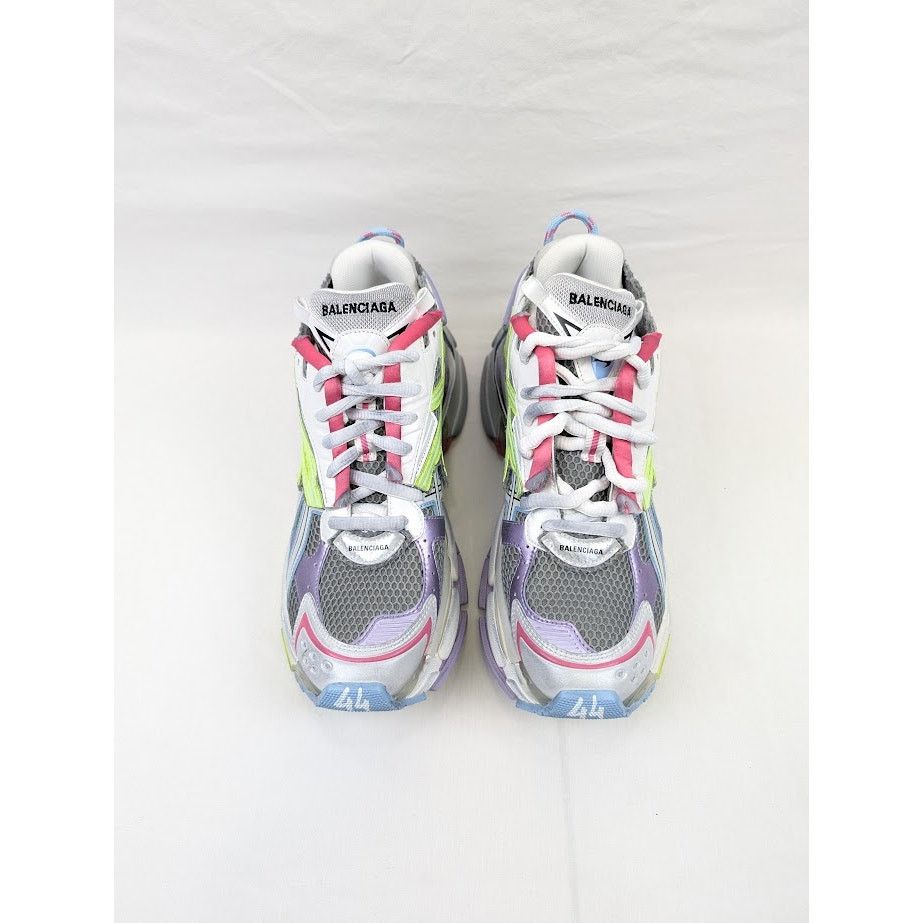 Balenciaga o1rshd1 Fluo Upper/ Mesh Runners in Multicolor Size US 11 / EU 44 - 14 Thumbnail