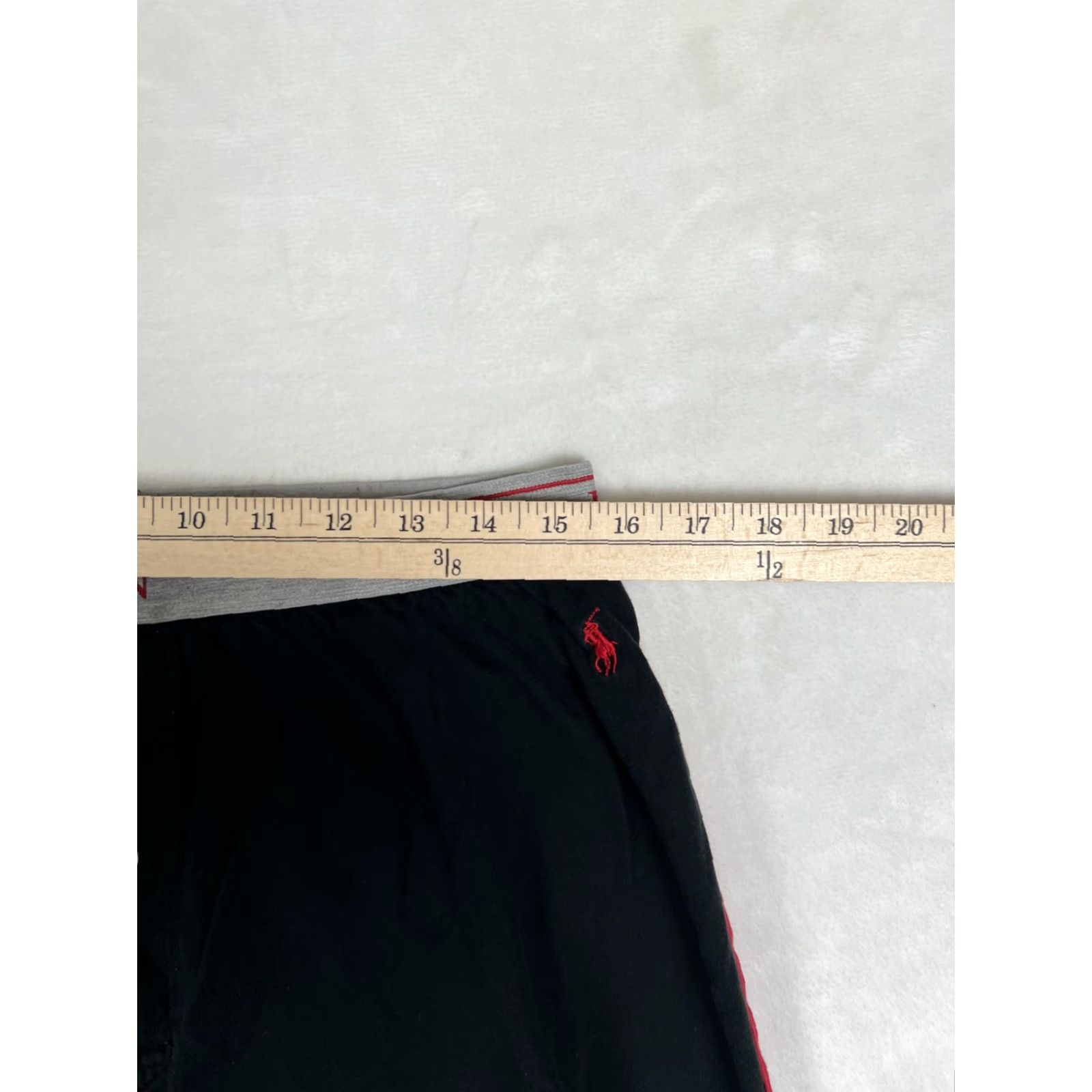 Polo Ralph Lauren Polo Ralph Lauren Mens Large Sleepwear Pants Black Red Logo Waistband Size US L / EU 52-54 / 3 - 4 Thumbnail
