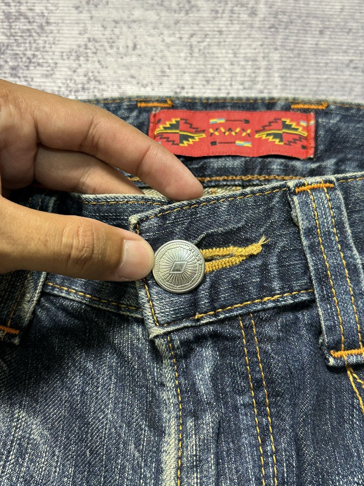Edwin Edwin 503 Blue Trip Washed Bobcut Denim Size US 32 / EU 48 - 10 Thumbnail