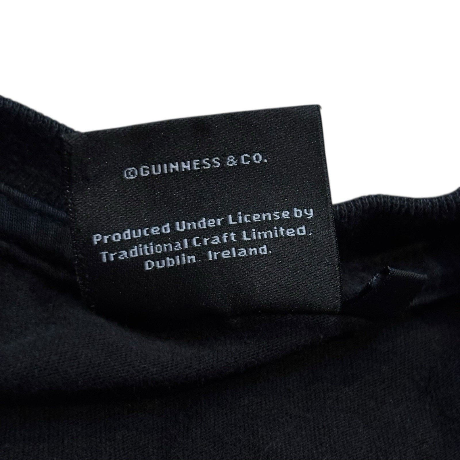 Other Guinness Beer Dublin 1759 Black Tee Harp Logo Cotton Medium Size US M / EU 48-50 / 2 - 4 Thumbnail