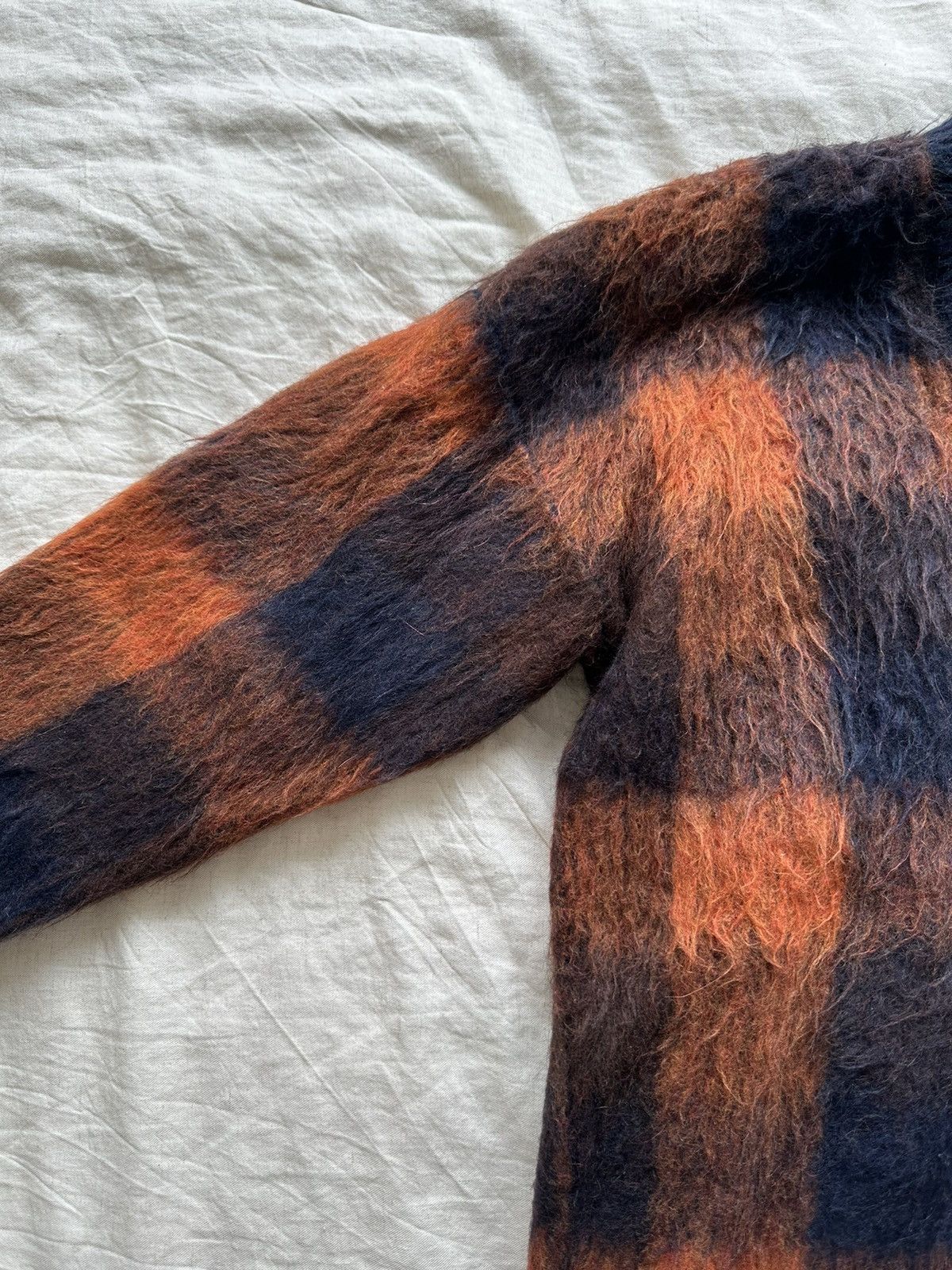 Acne Studios Acne Studios Plaid Mohair Sweater Size M / US 6-8 / IT 42-44 - 4 Thumbnail